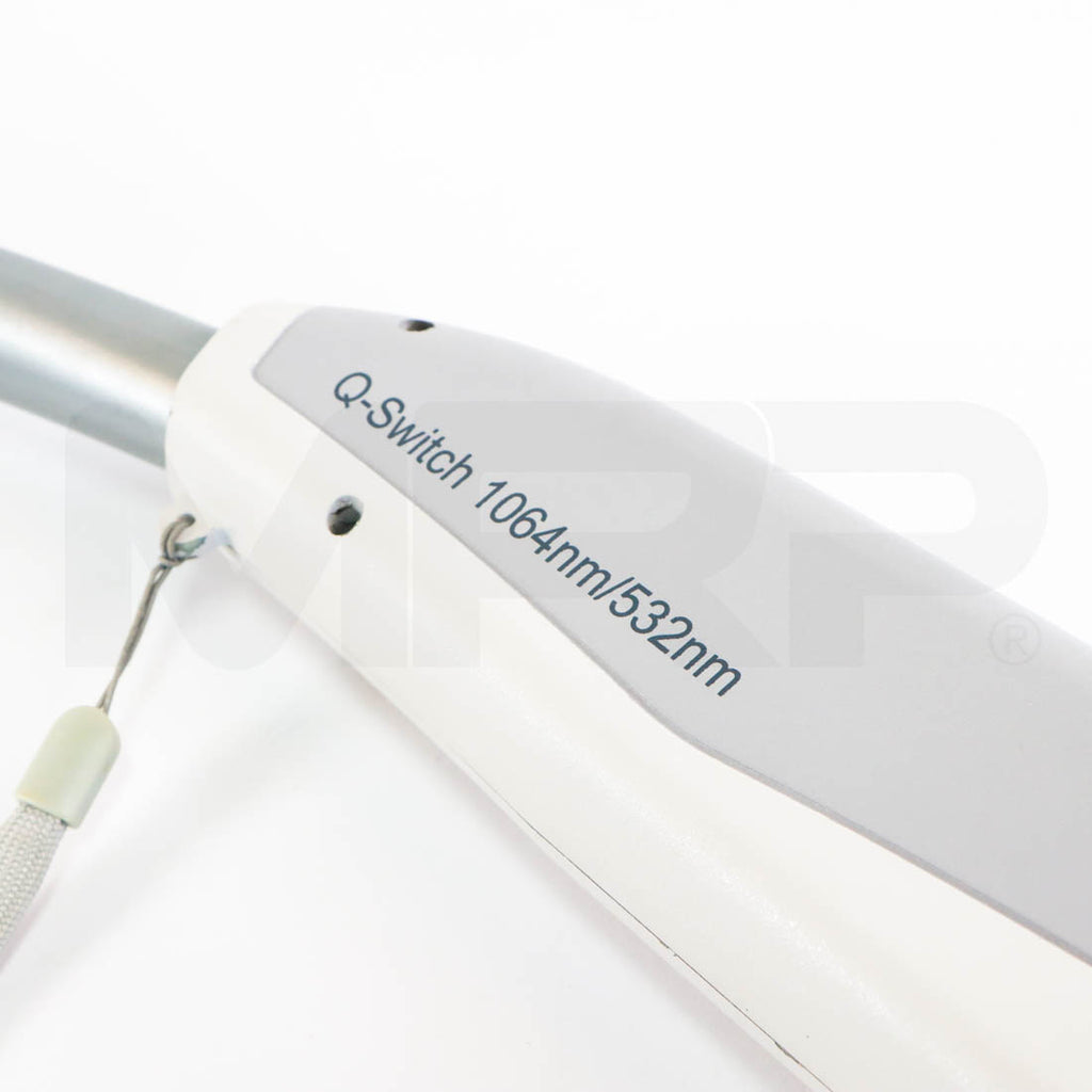 Rohrer Aesthetics Q-Switch 1064nm/532nm Laser Handpiece Head Label