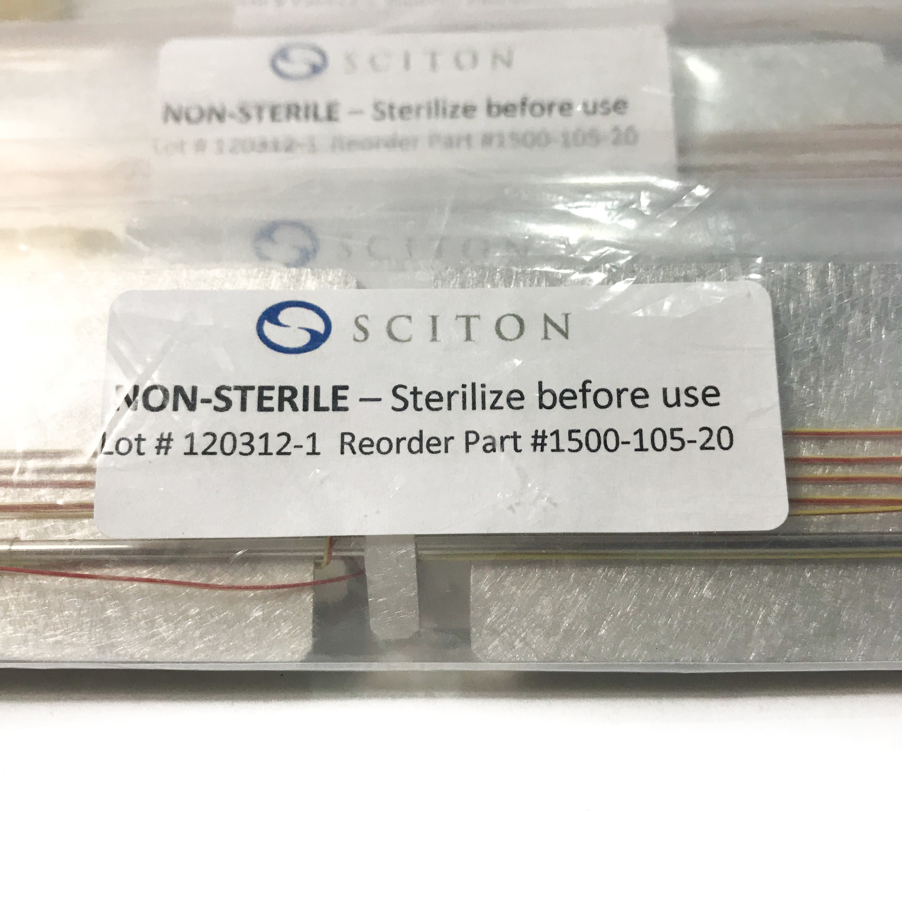 SCITON CANNULA, TEMPASSURE 14 GA 200mm (1500-105-20) LOT#120312-1 (10 Pcs)