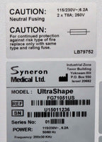 SYNERON 2015 UltraShape Ultrasound Body Contouring Laser Candela Ultra Shape
