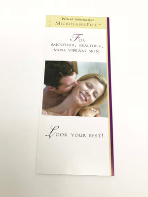 Sandstone Medical Technologies Micro Laser Peel Skin Renewal Patient Brochures