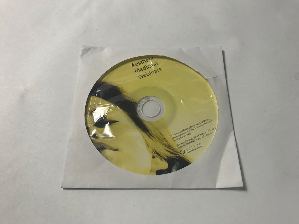 Sciton Lasers Aesthetic Medicine Webinars Educational Marketing DVD CD