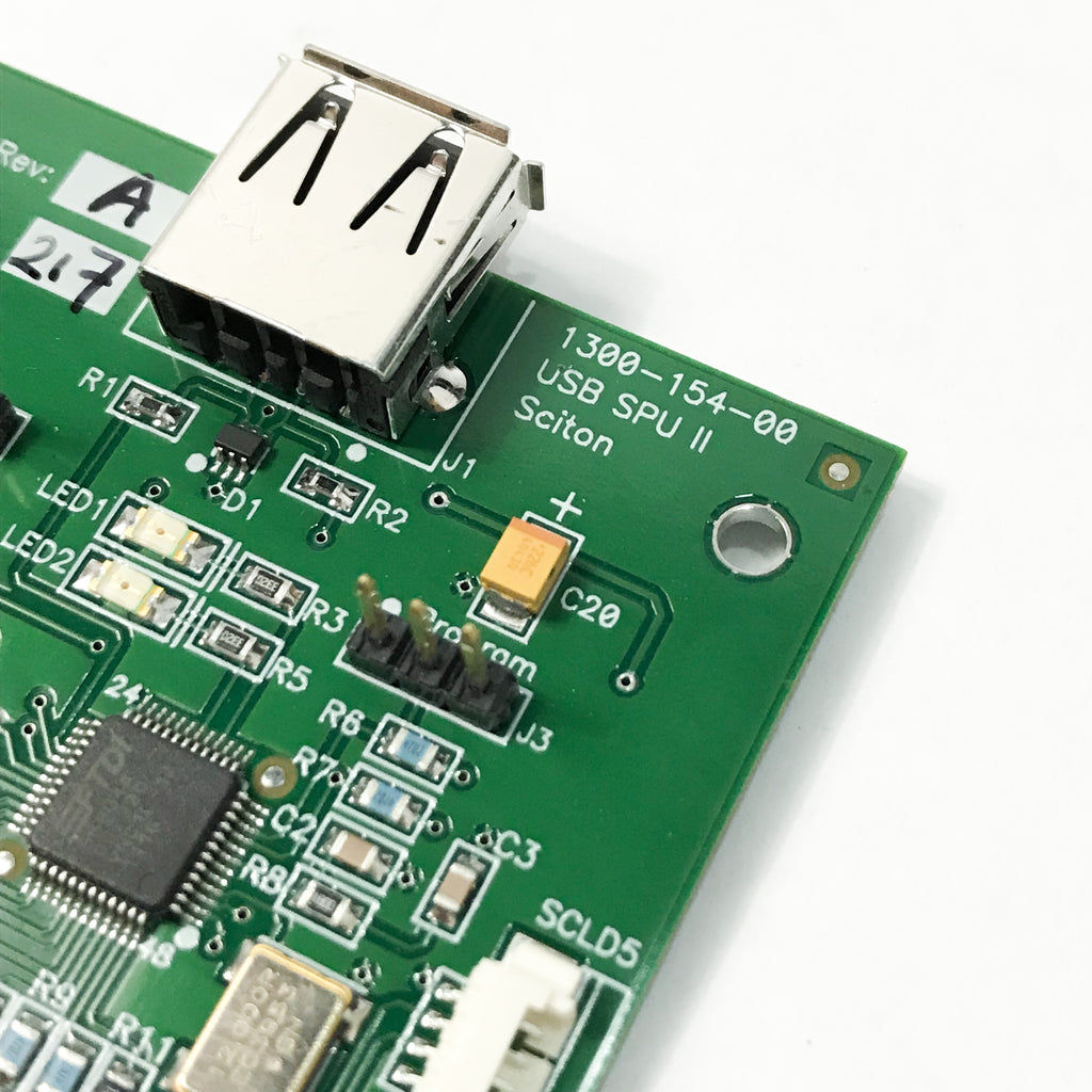 Sciton controller board PN K1300-154-00 -1300-154-00 USB SPU II *PARTS - AS IS*