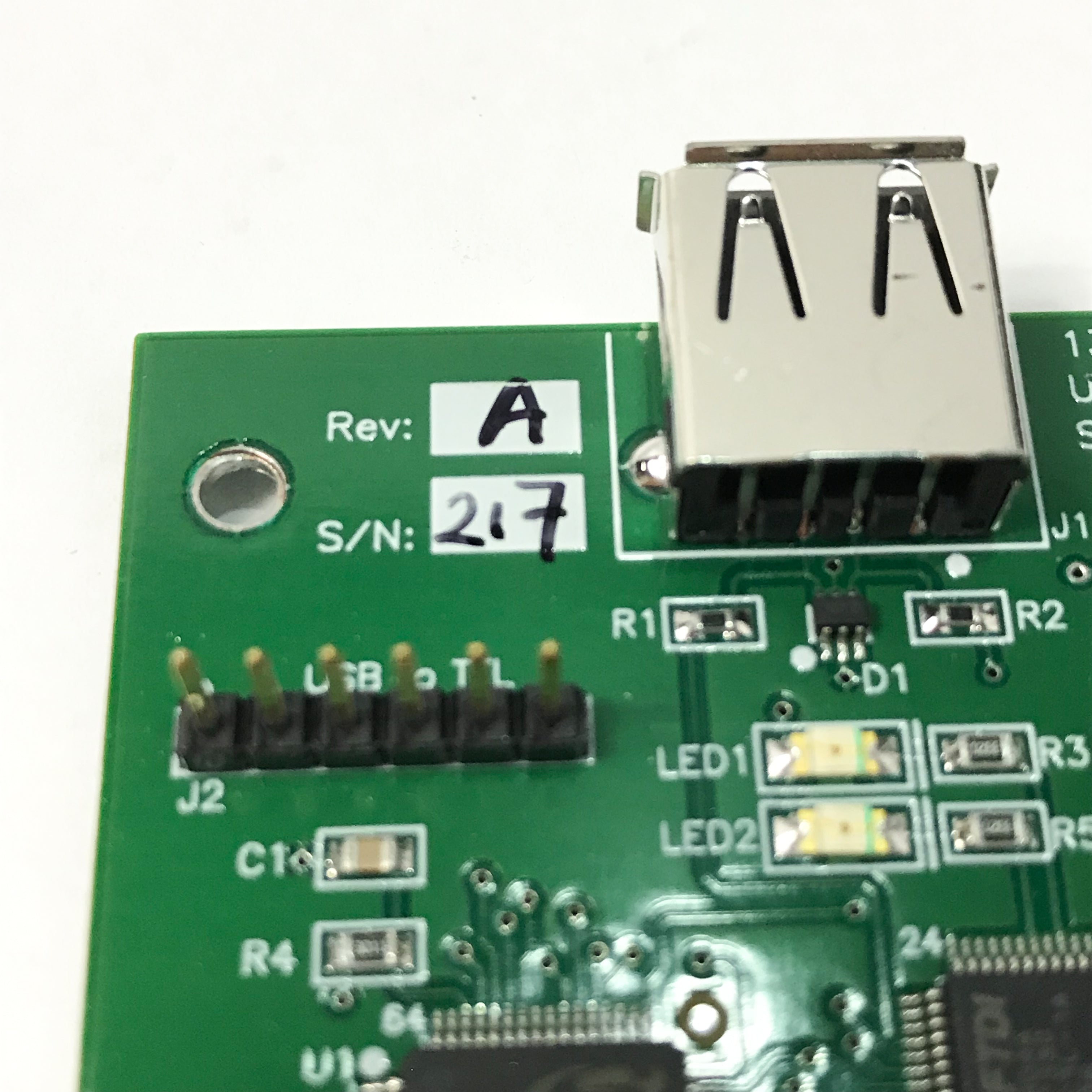 Sciton controller board PN K1300-154-00 -1300-154-00 USB SPU II *PARTS - AS IS*
