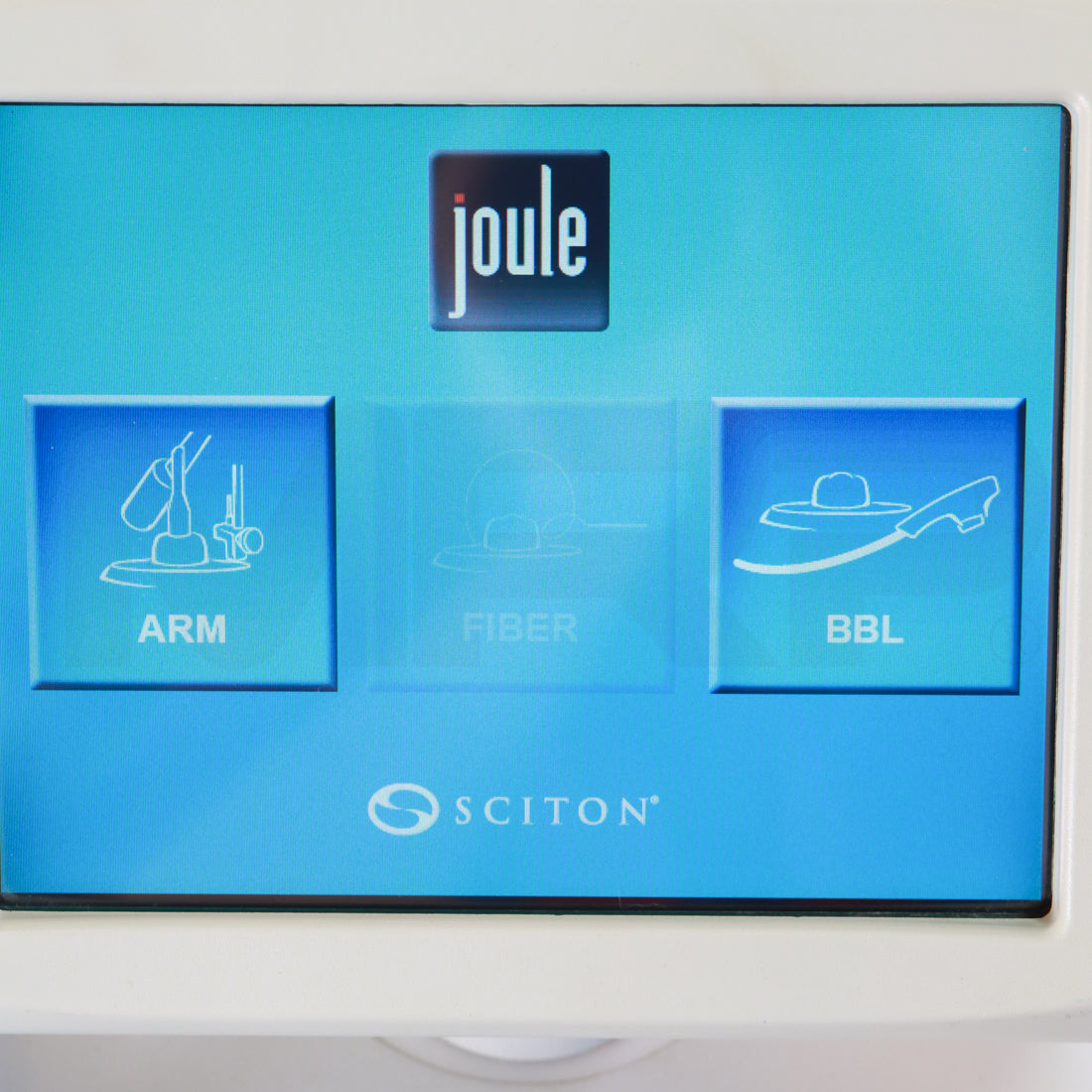 2015 Sciton Joule System Main Screen