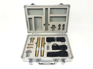 SkinStylus Autoclavable Microneedle Skin Renewal Collagen TWO 2 Pen Pro Kit GOLD