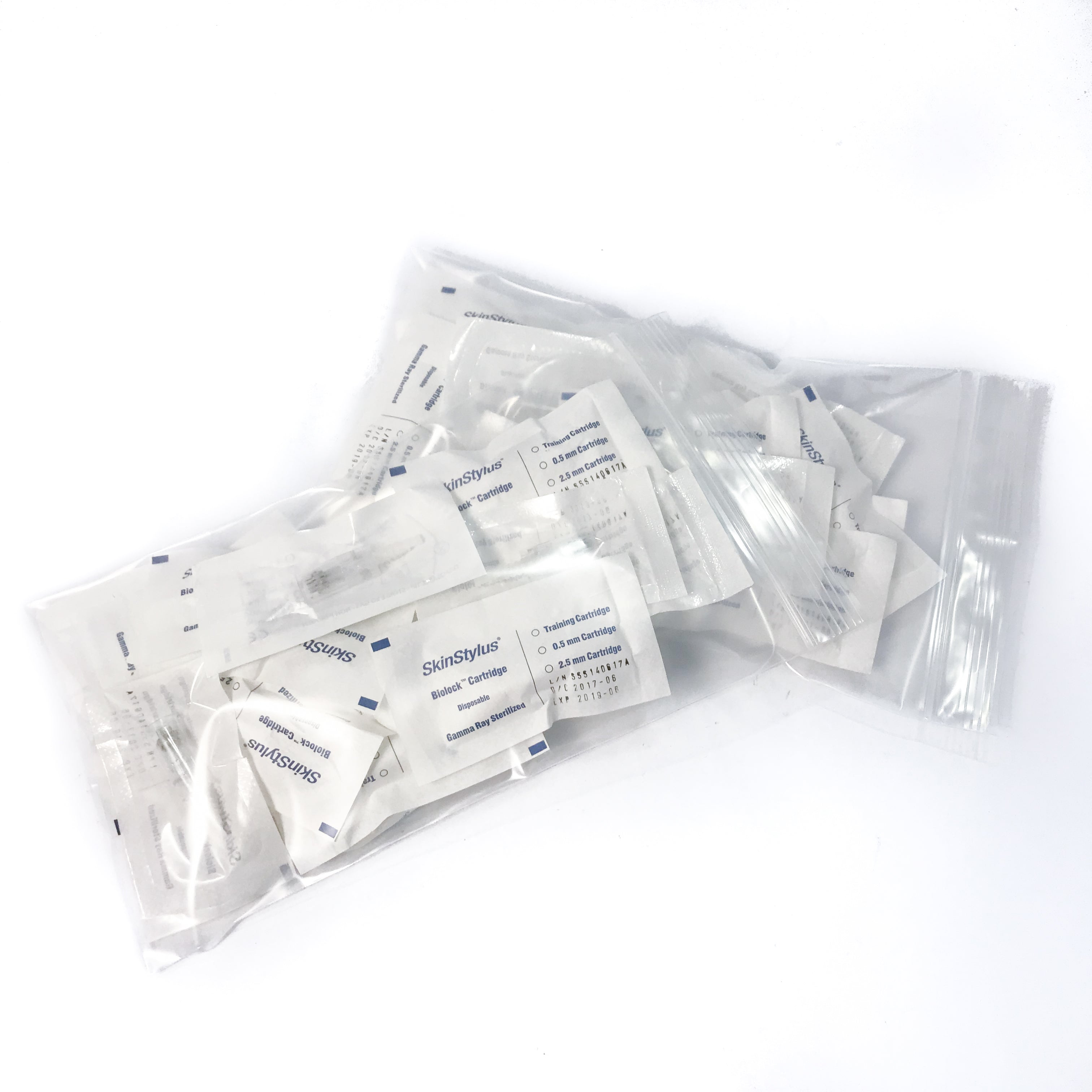 SkinStylus GOLD Biolock 1 Microneedling Cartridge Needles Sterile (x 20 Pcs)