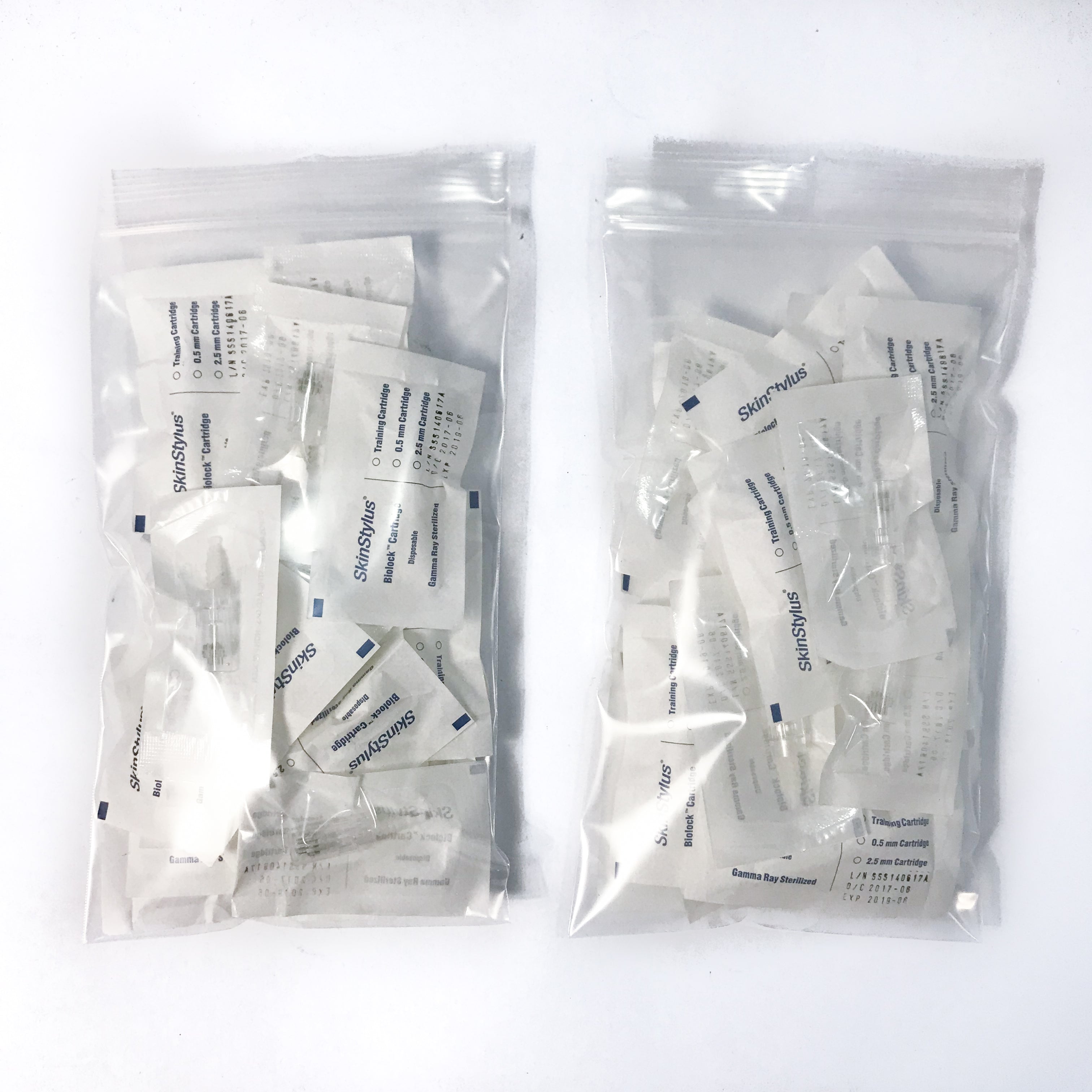 SkinStylus GOLD Biolock 1 Microneedling Cartridge Needles Sterile (x 10 Pcs)