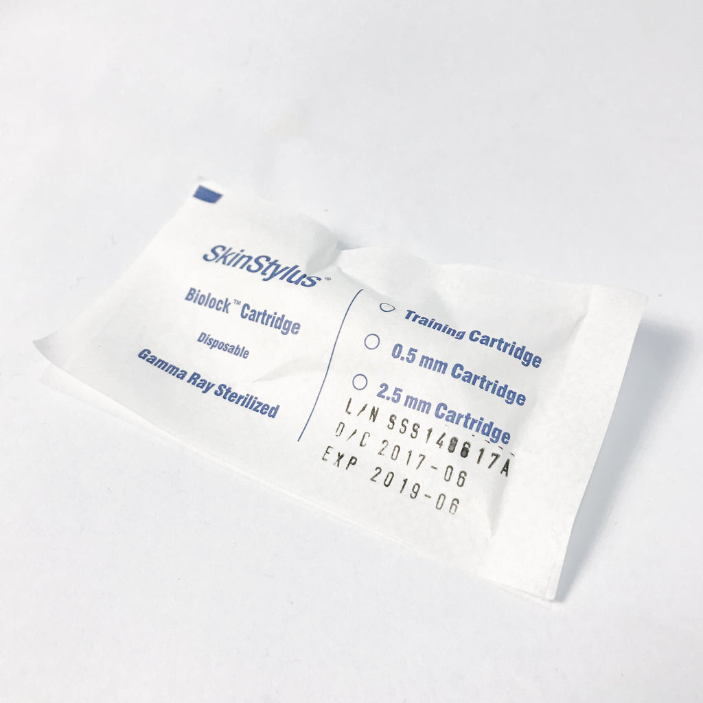 SkinStylus GOLD Biolock 1 Microneedling Cartridge Needles Sterile (x 10 Pcs)