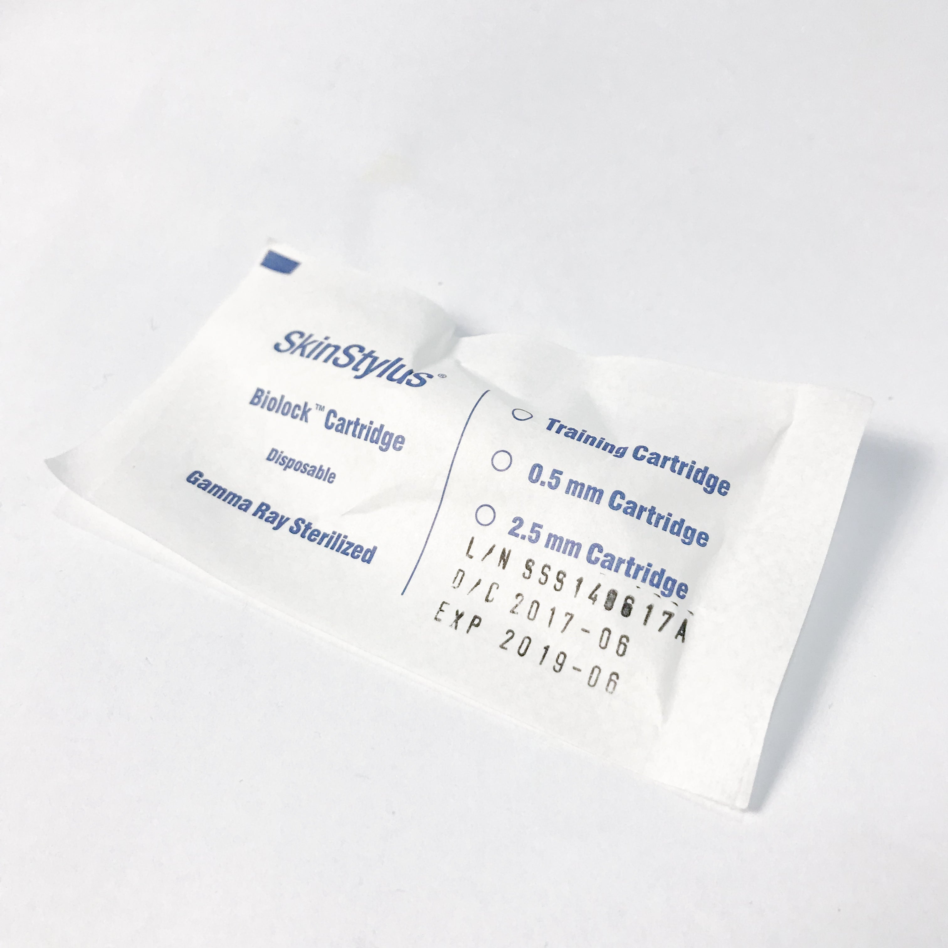 SkinStylus GOLD Biolock 1 Microneedling Cartridge Needles Sterile (x 10 Pcs)