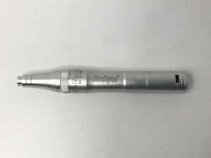 SkinStylus Microneedling Pen & Battery Set SILVER 4-Pin Contact Variable Speed