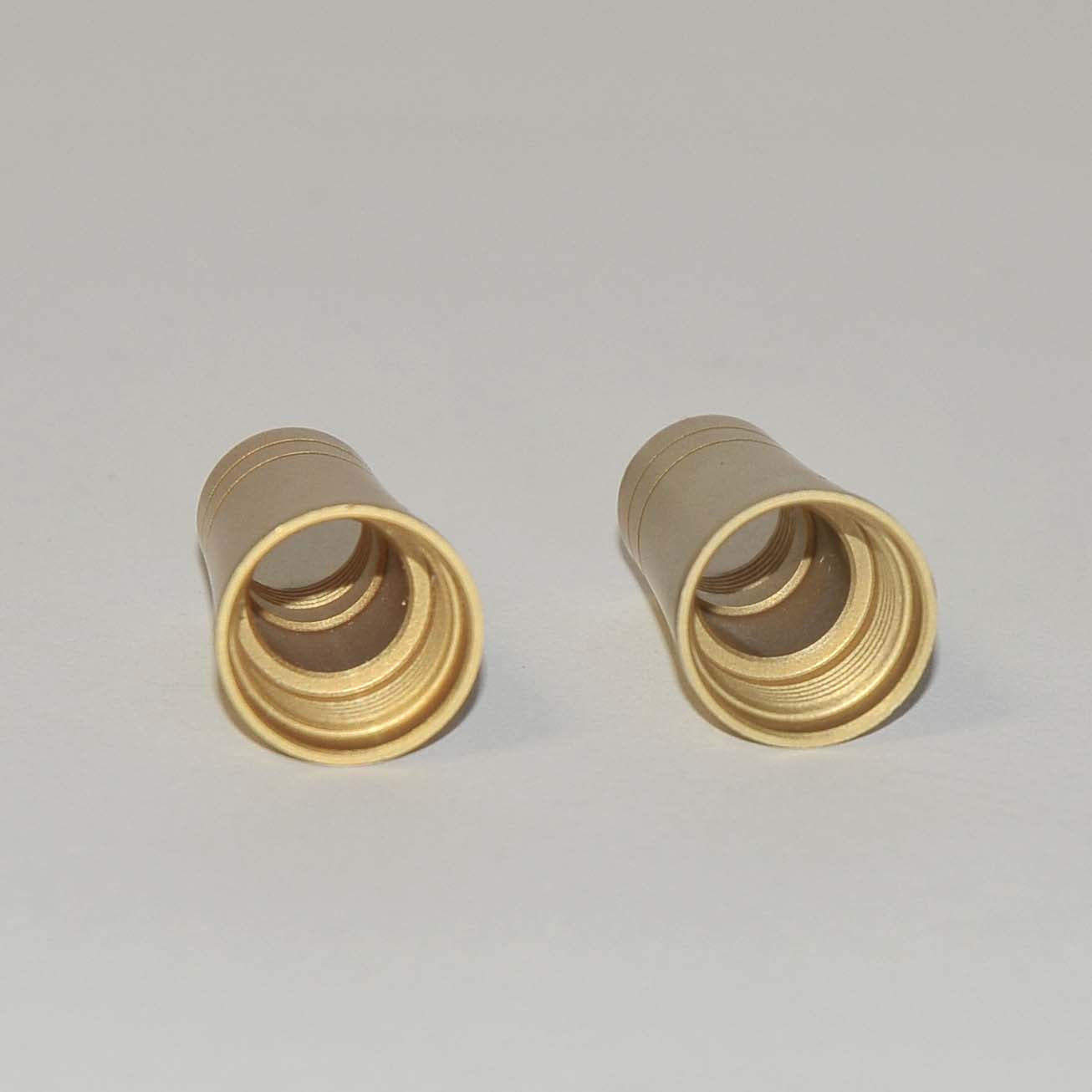 Skinstylus Gold Pen NOSECONE Biolock 1 Motor (x2 Pcs) Reusable Nose Cone Set