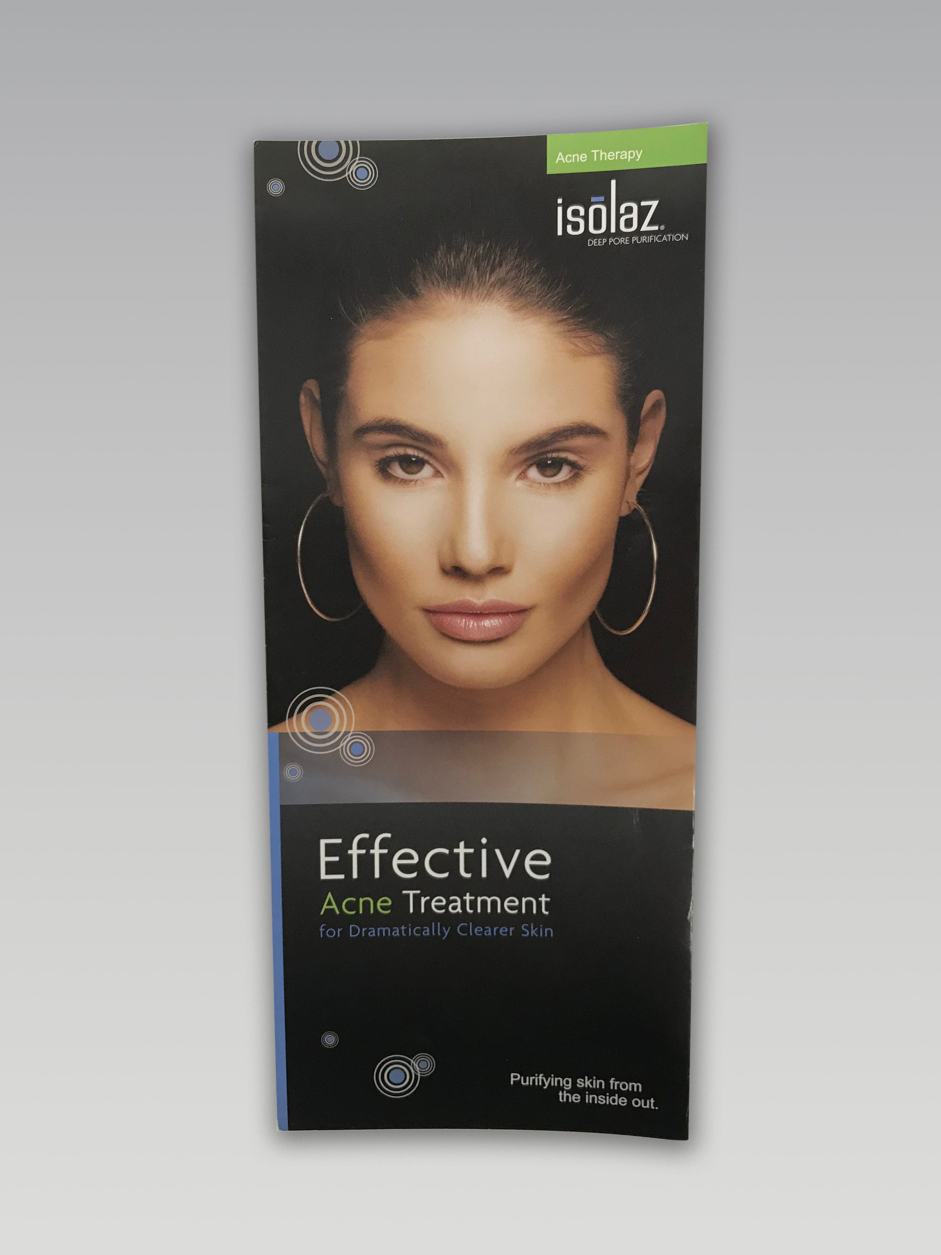 Solta Isolaz Acne Therapy Effective Acne Treatment IPL Patient Brochures 25 pack