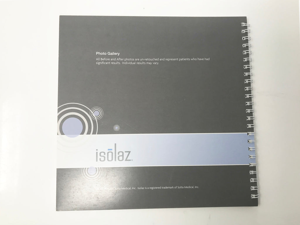 Solta Isolaz IPL Laser Acne Treatment Patient Results B&A Photo Gallery Book