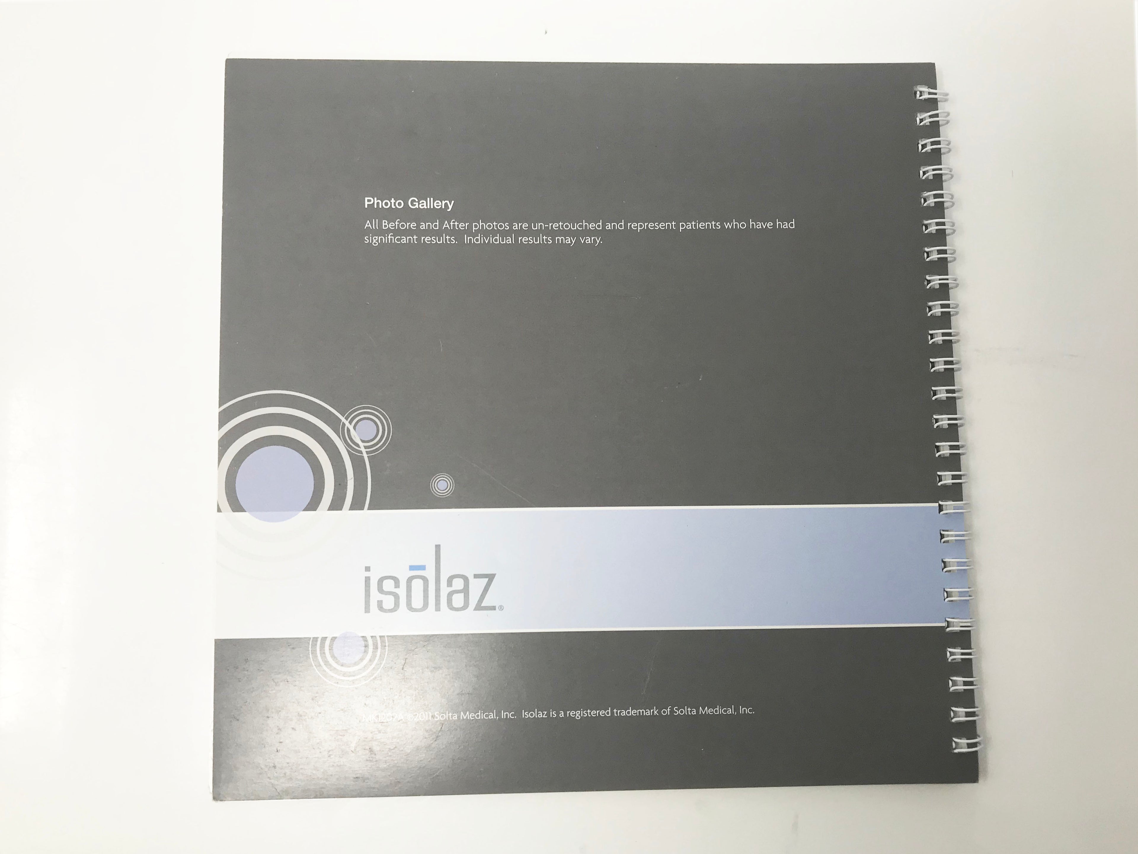 Solta Isolaz IPL Laser Acne Treatment Patient Results B&A Photo Gallery Book