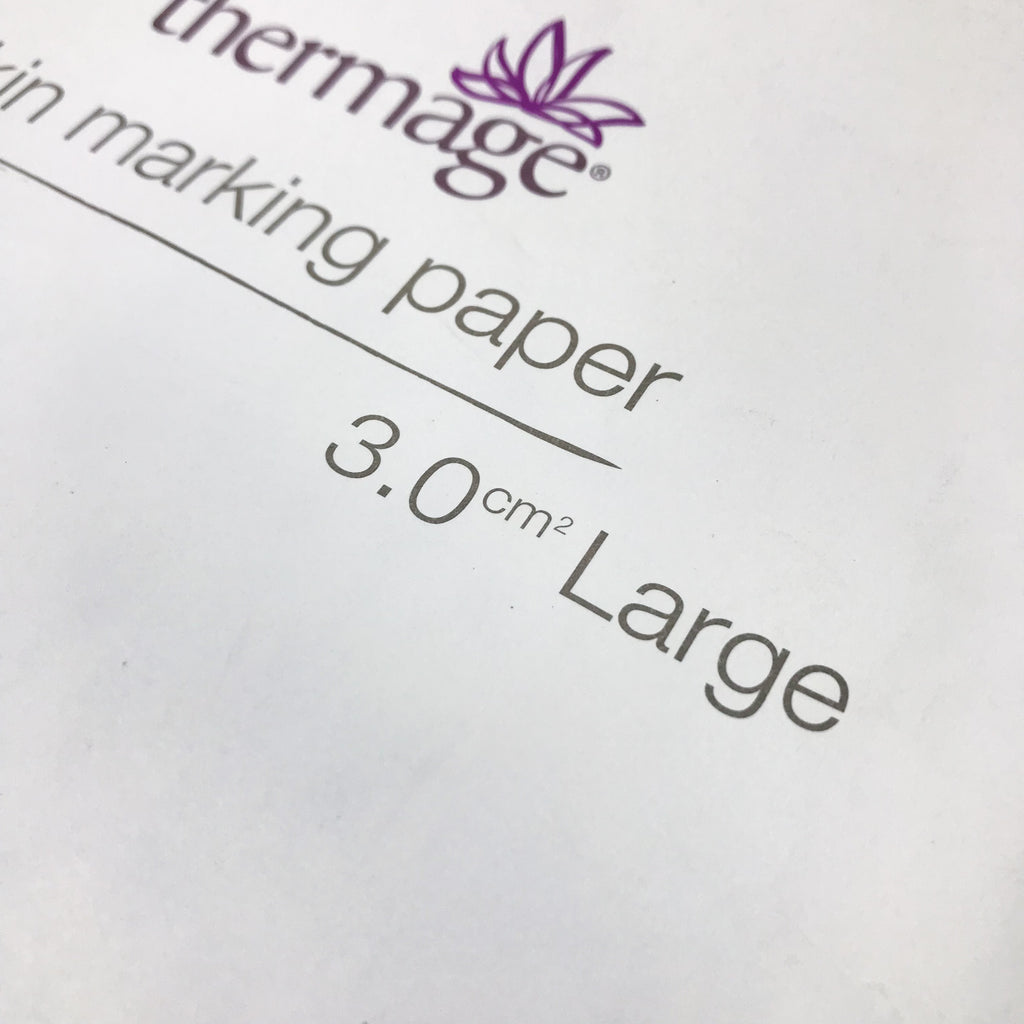 Solta Medical Skin Marking Paper Thermage LOT OPEN PACKAGES 16.0 .25 3.0 CM2