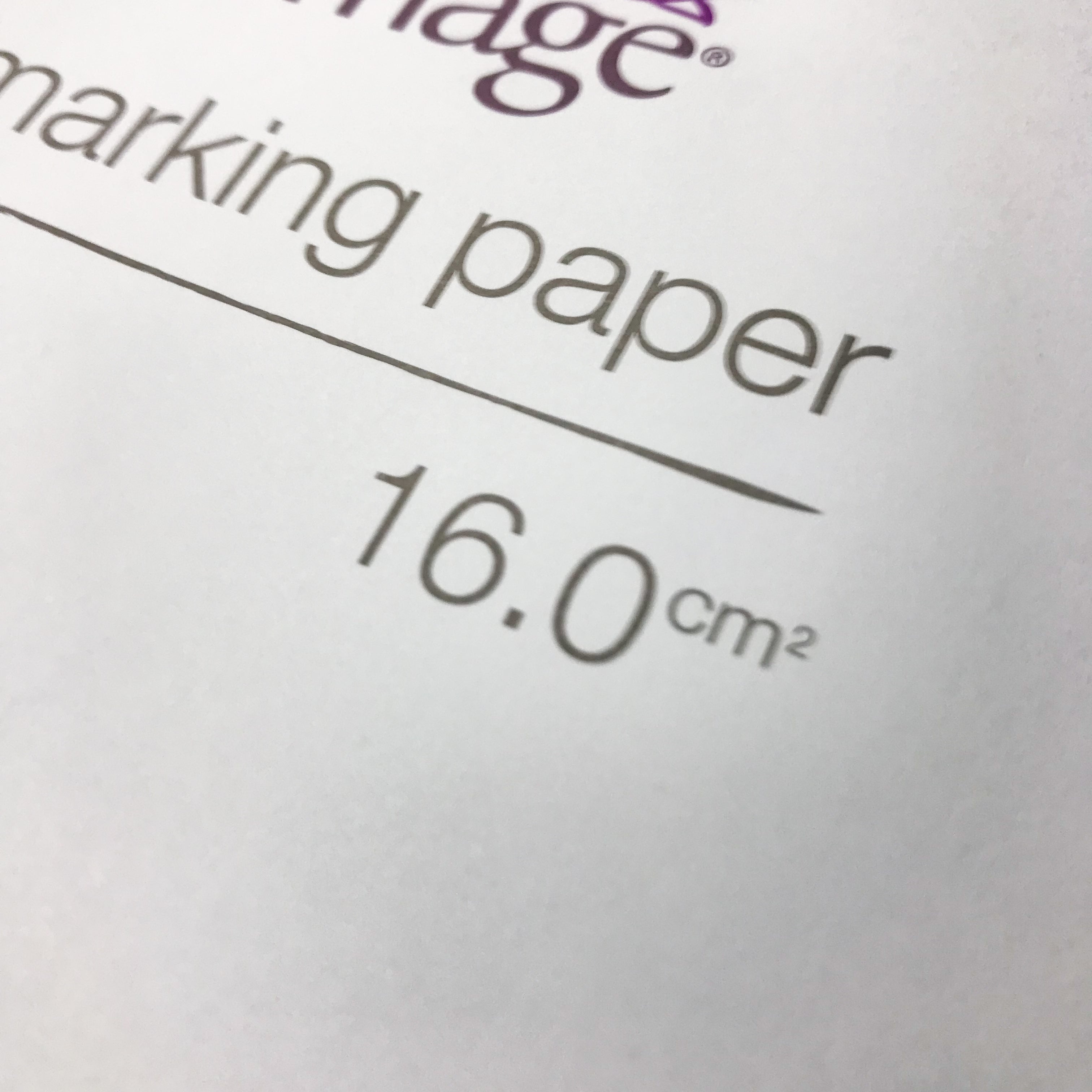 Solta Medical Skin Marking Paper Thermage LOT OPEN PACKAGES 16.0 .25 3.0 CM2