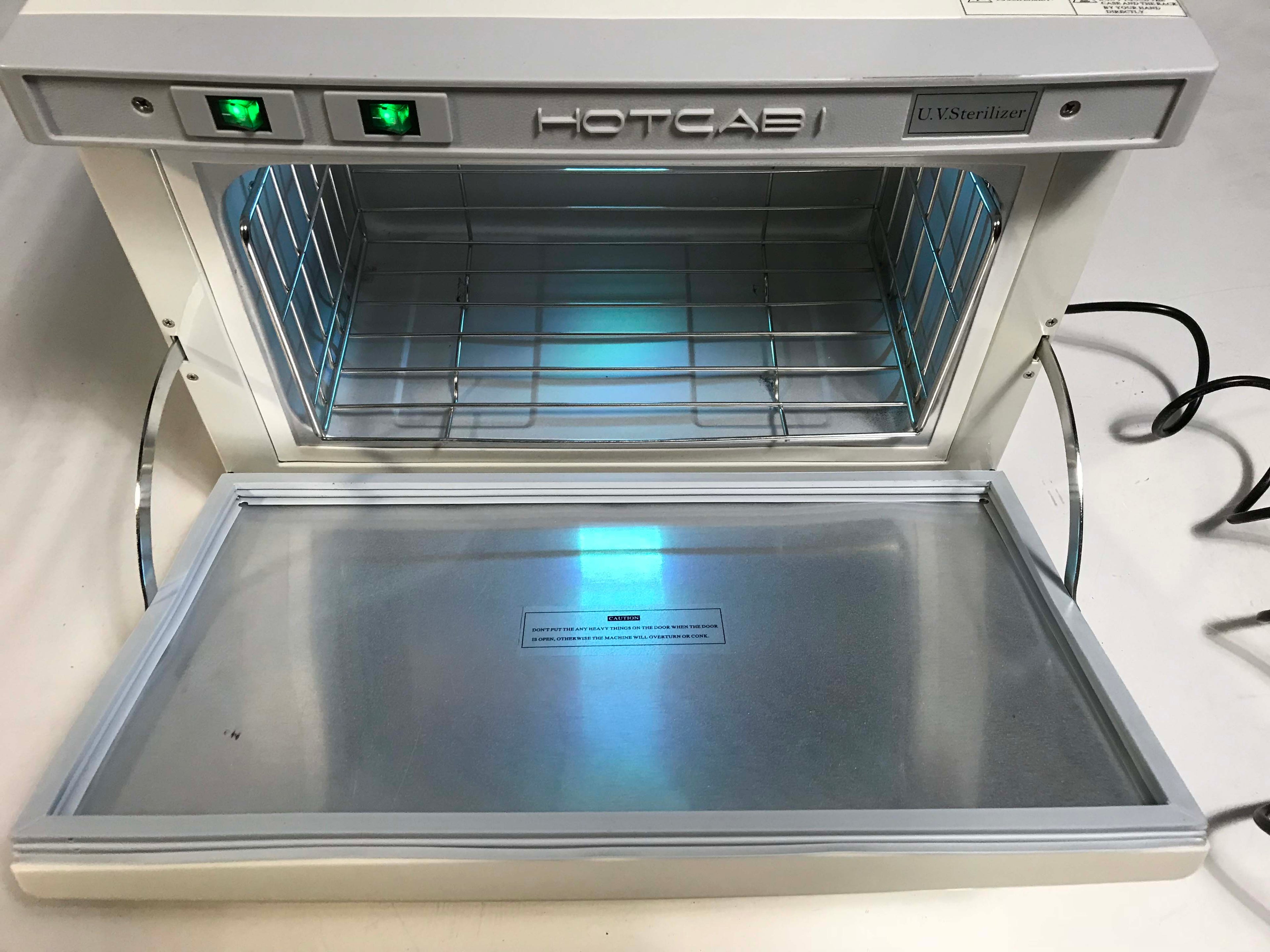 Spa Salon Tool Instrument UV Sterilizer Hot Cabinet HOTCAB Towel Warmer Unit T01
