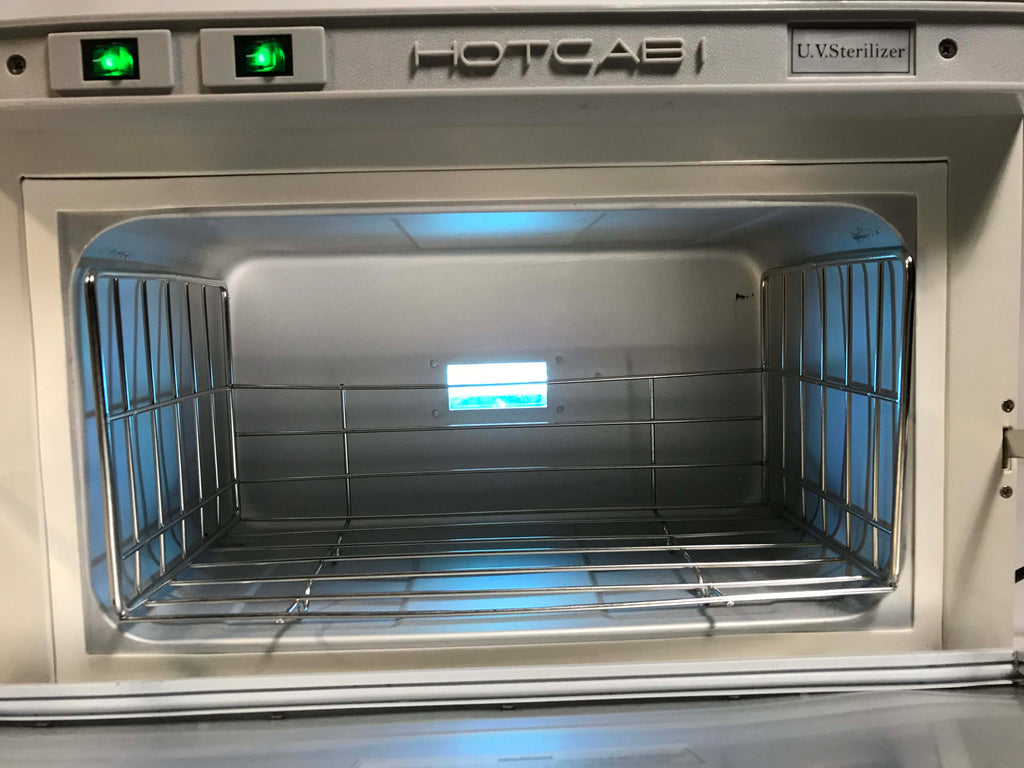 Spa Salon Tool Instrument UV Sterilizer Hot Cabinet HOTCAB Towel Warmer Unit T01
