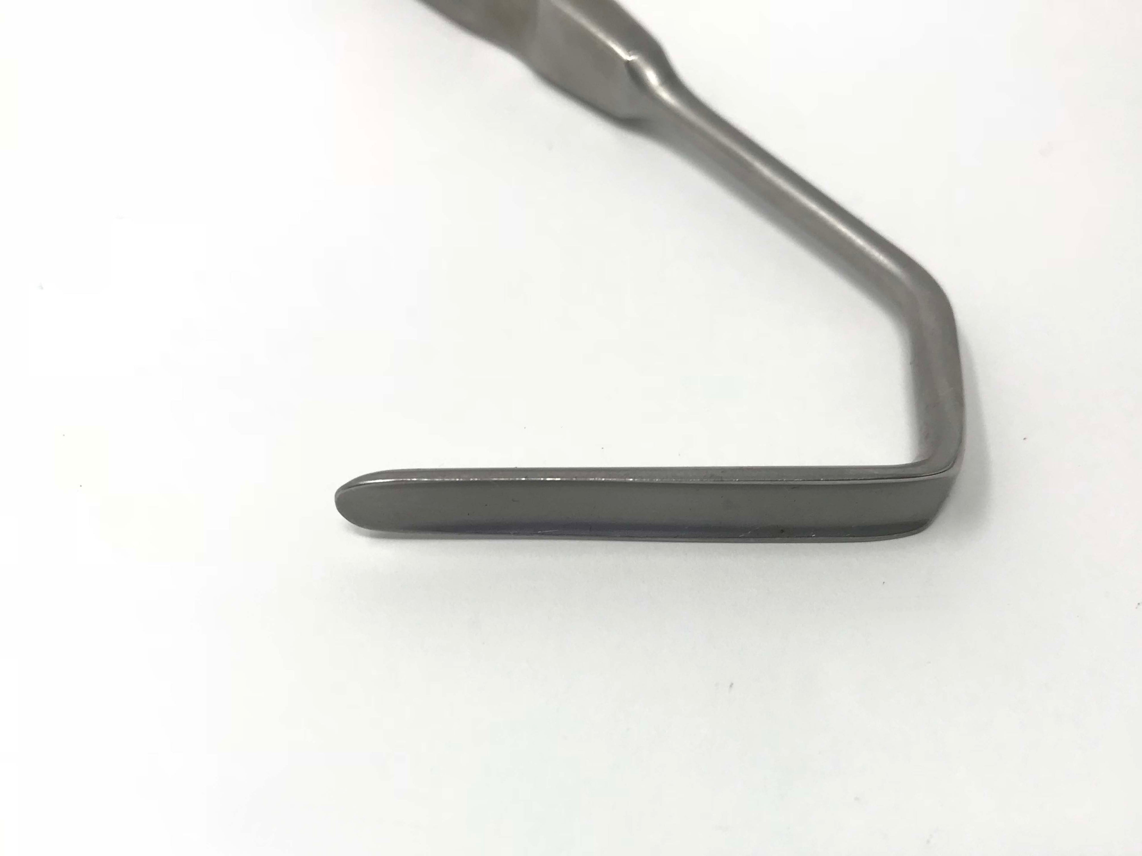 Stainless Steel 6.5" Aufricht Nasal Retractor 8 x 50 Solid Blade ENT Rhinology