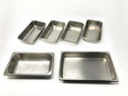 Stainless Steel Surgical Instrument Trays & Bowls Polar Vollrath Grafco 9 Piece