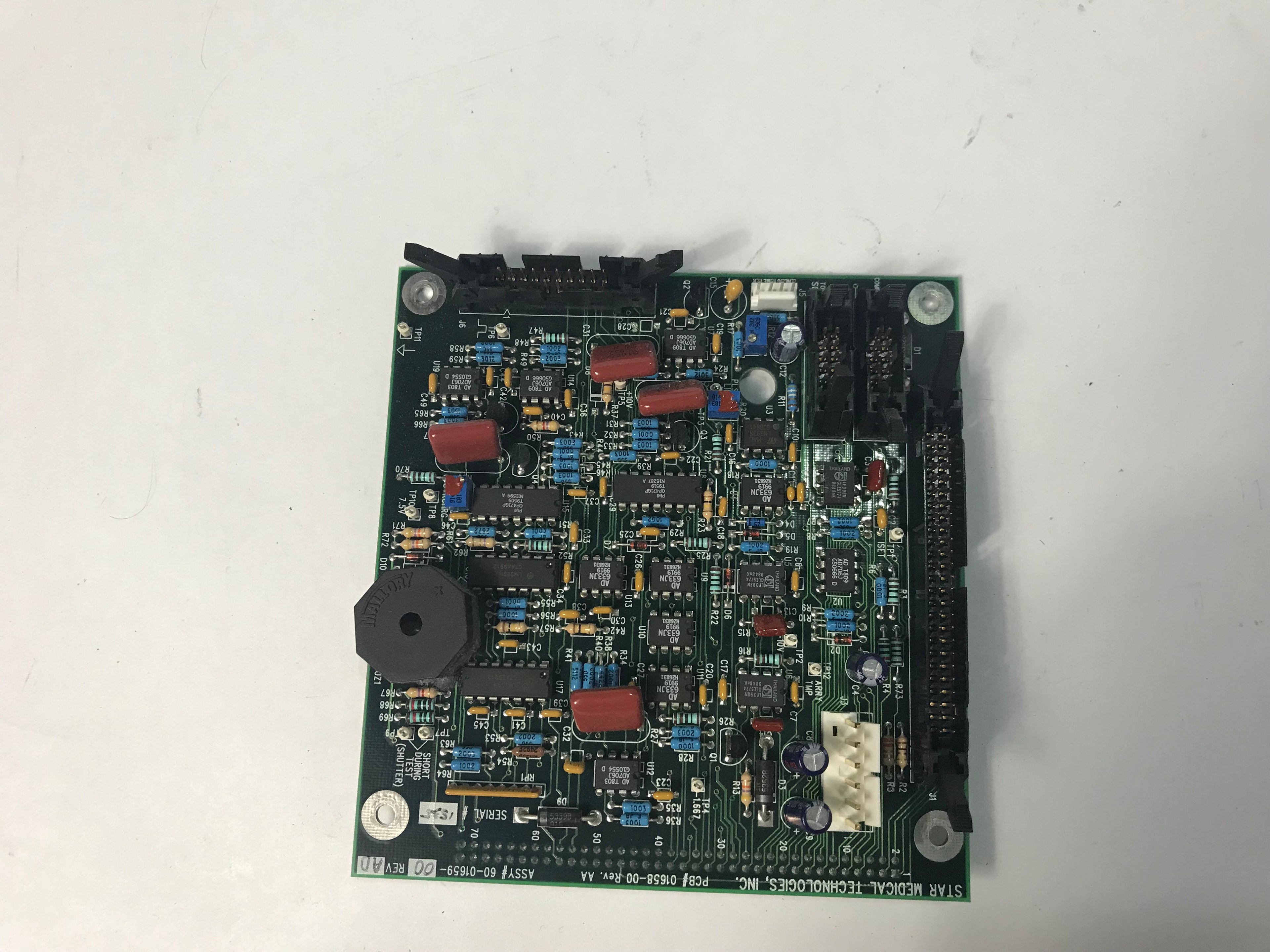 Star Medical PCB Interface Communication Computer Board #01658-00 60-01659