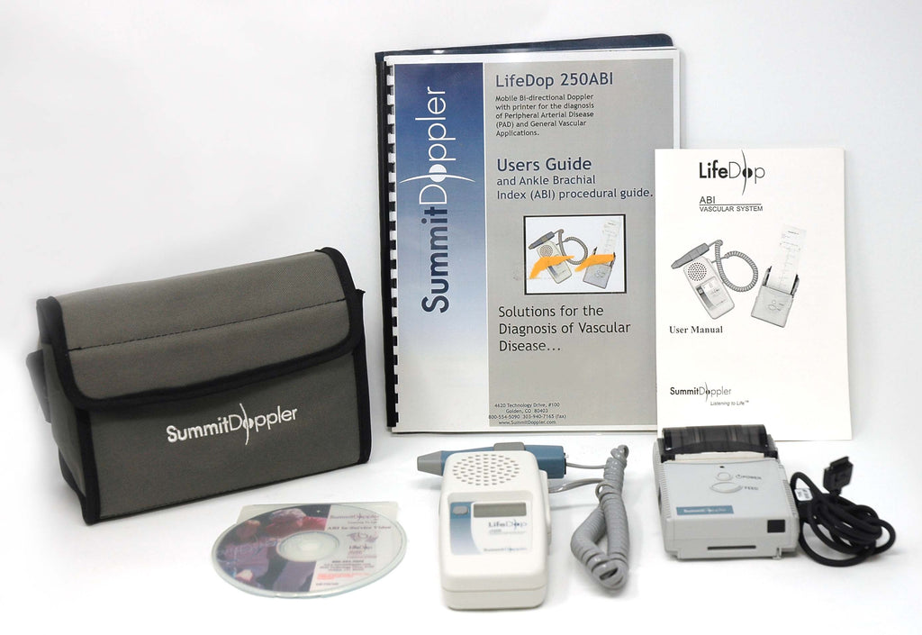 SummitDoppler L250ABI LifeDop Vascular Probe Summit Doppler L250 ABI Kit
