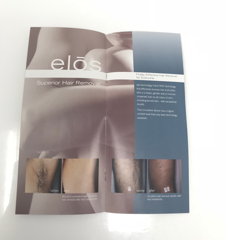 Syneron Aurora Galaxy Elos Cosmetic Laser Skin Hair Treatment Brochure Booklet