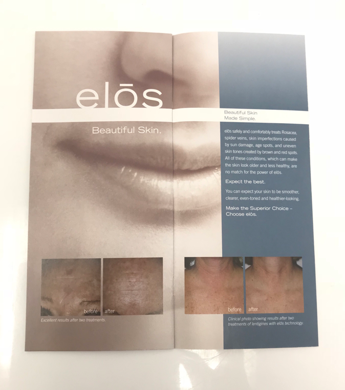 Syneron Aurora Galaxy Elos Cosmetic Laser Skin Hair Treatment Brochure Booklet