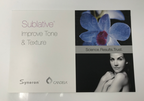 Syneron Candela Sublative Skin Resurfacing Treatment Marketing Flyers Cards