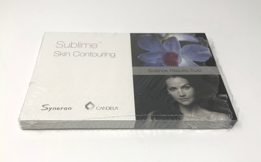 Syneron Candela Sublime Skin Contouring Laser Treatment Marketing Postcard Flyer