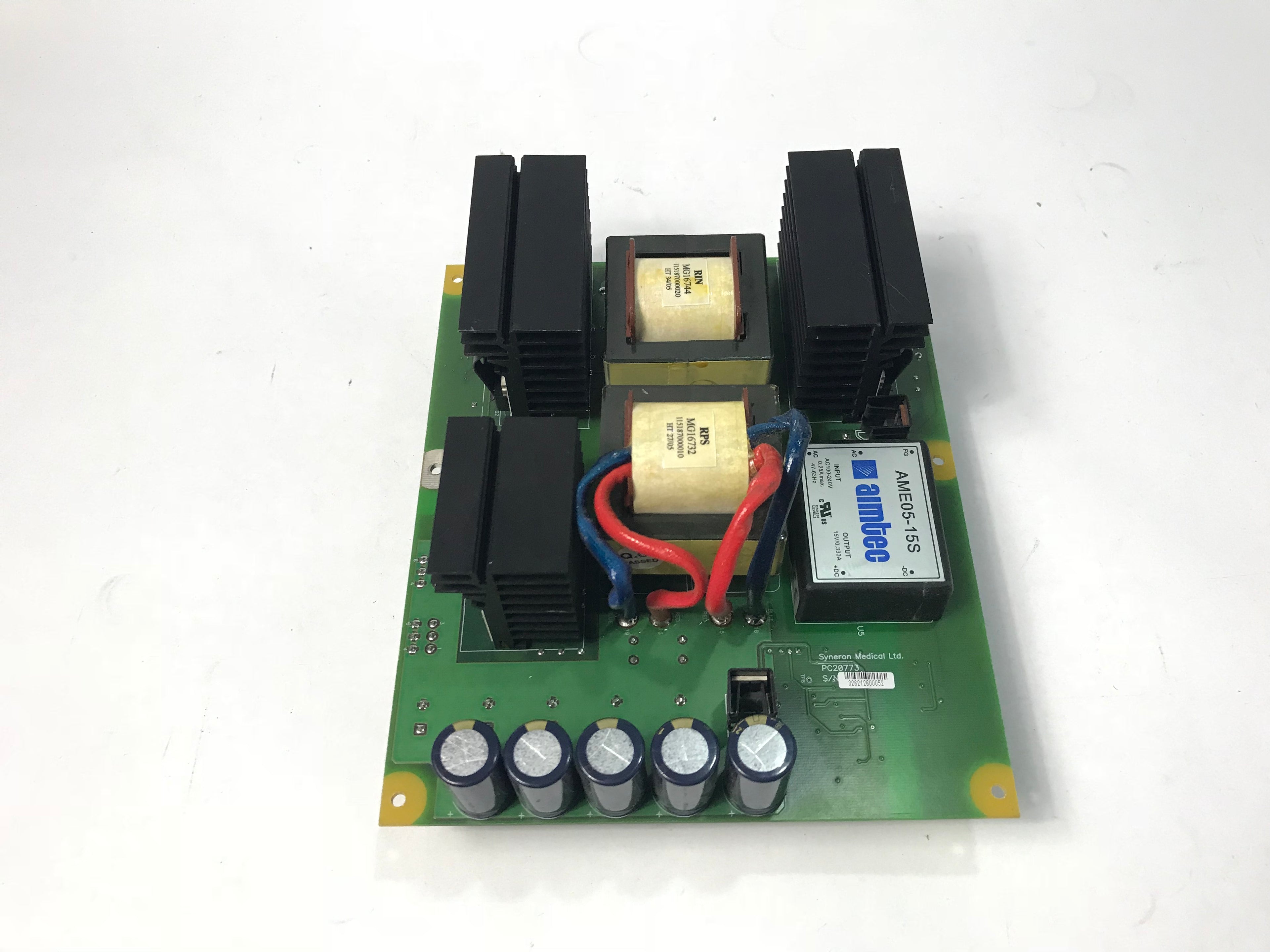 Syneron Comet IPL Laser System Resonance Card PCB Board FOR PARTS As Is Damaged