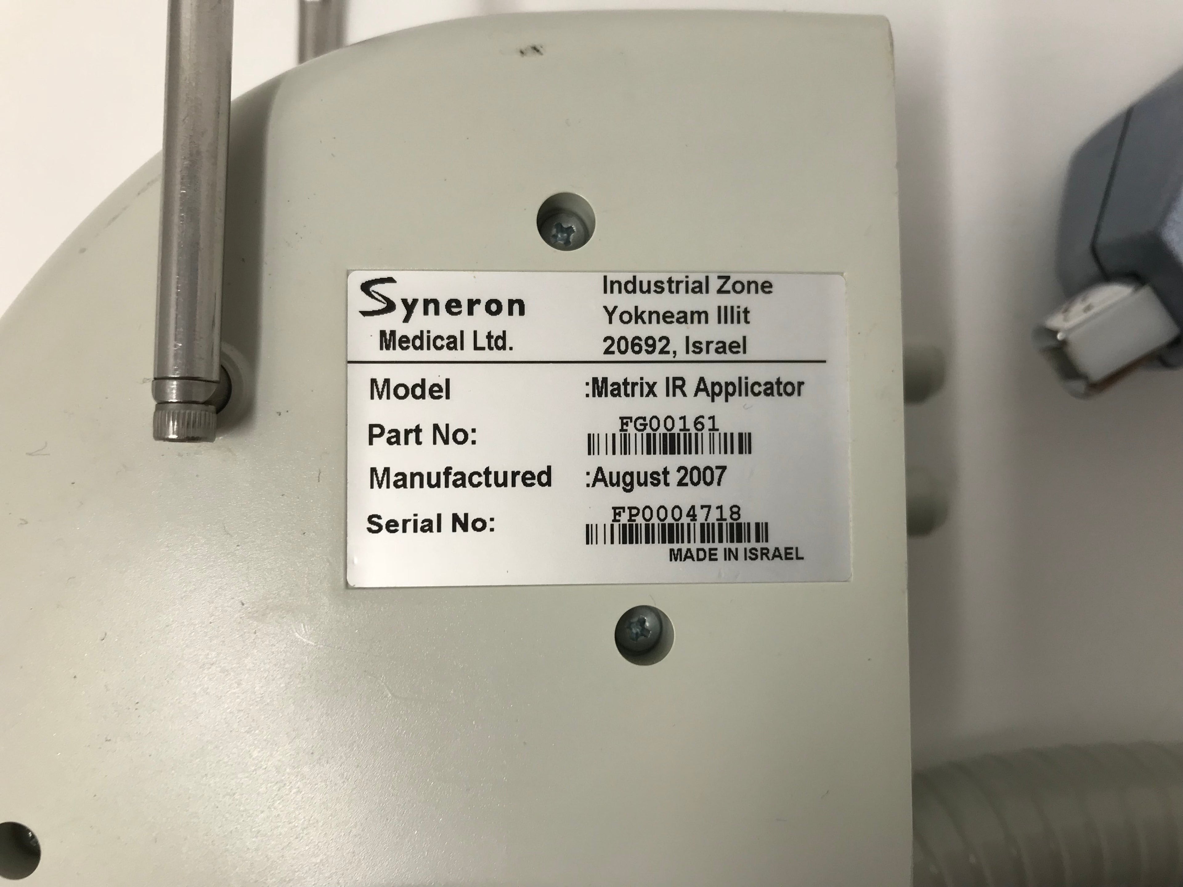 Syneron Hand Piece Matrix IR RF Elos eMax Laser Fractional Wrinkle Skin Texture