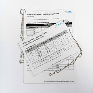 Syneron Quick Reference Treatment Guides and Information - DC59741 & DC59701