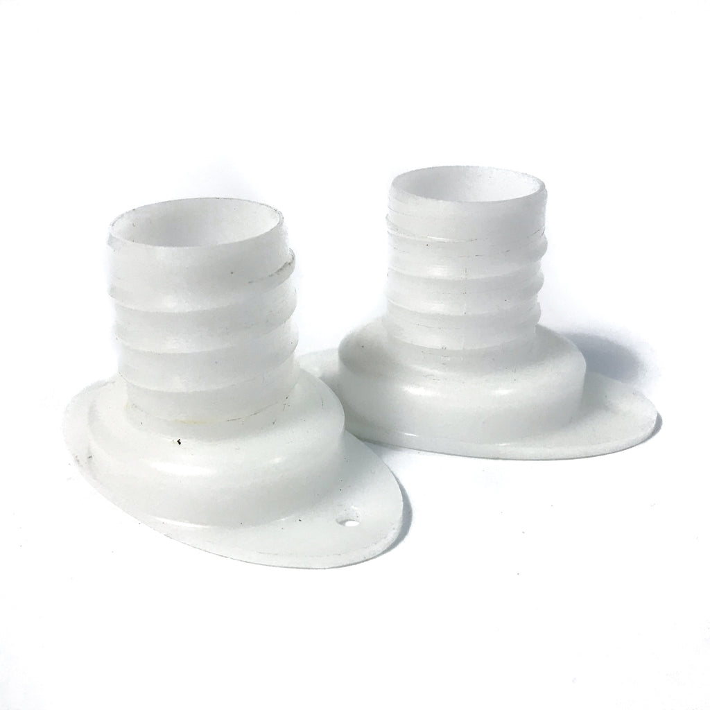 Syneron VelaShape Vsmooth VACUUM HOSE BARB Fitting White Base Adapter Connector
