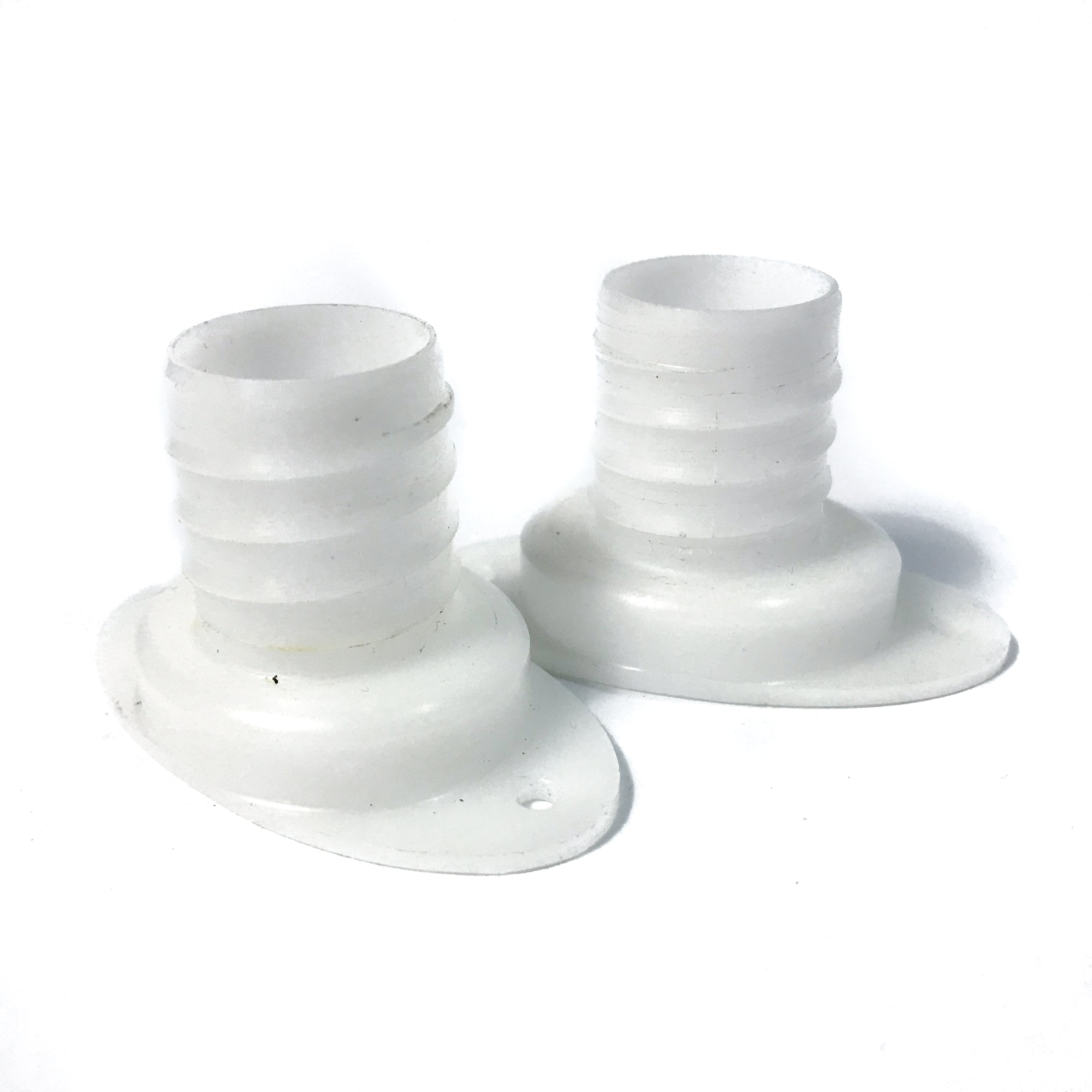 Syneron VelaShape Vsmooth VACUUM HOSE BARB Fitting White Base Adapter Connector