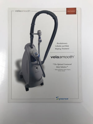 Syneron Velasmooth Skin Tightening Platform Sales Marketing Points Brochure