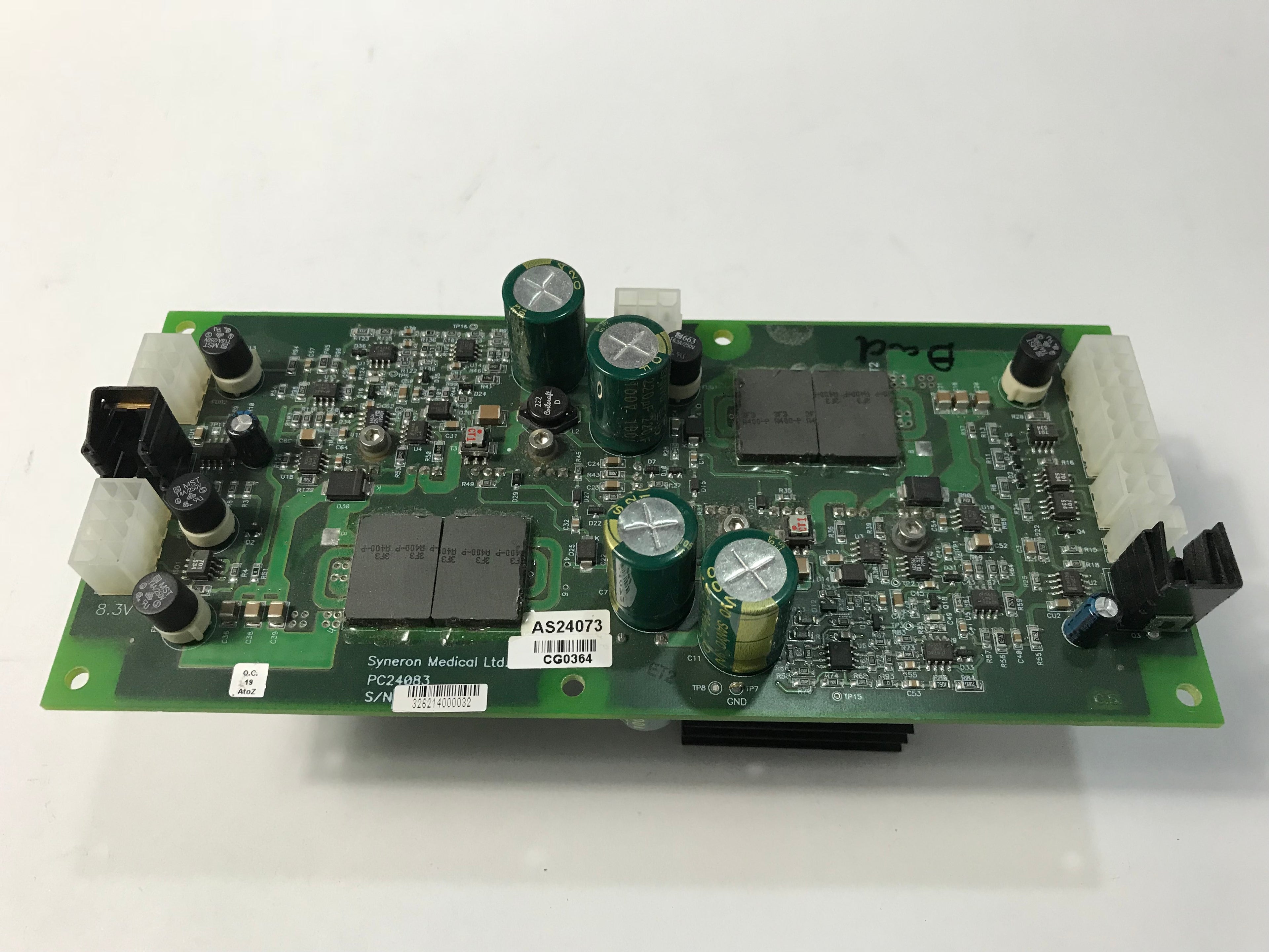 Syneron eLaser Laser LVPS 12V-8.3V PS Card Power Supply Module AS24073 PC24083