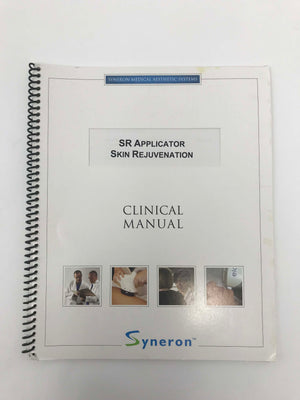 Syneron eLight eMax elos SR Applicator Skin Rejuvenation Clinical Manual