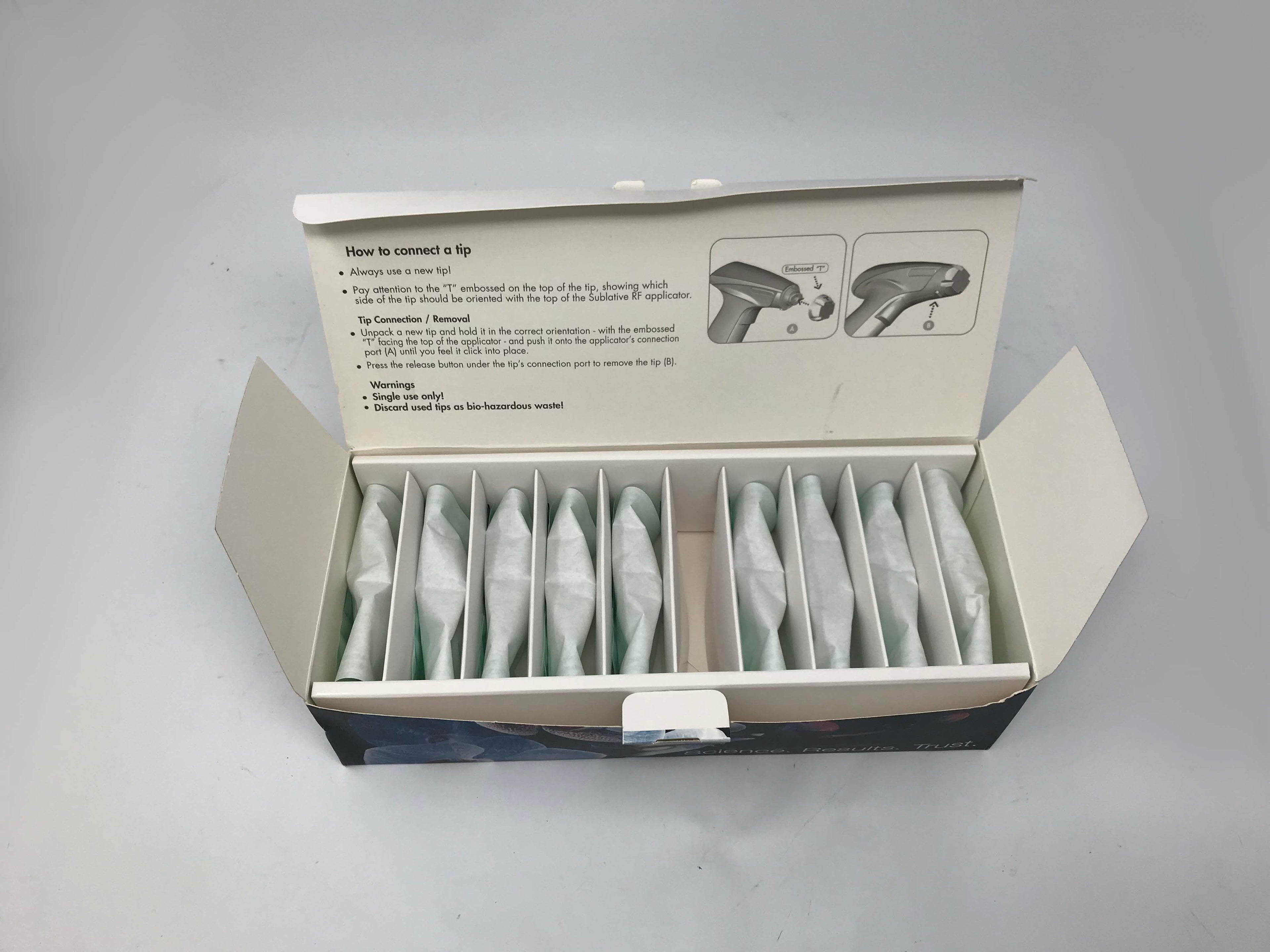 Syneron eMatrix eTwo Sublative RF iD Tips Standard 64 KT72931 400 PULSE Box of 9