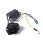 Syneron eMax AC Inlet Plug Assembly 10V 250V *PARTS AS-IS* 6220-23