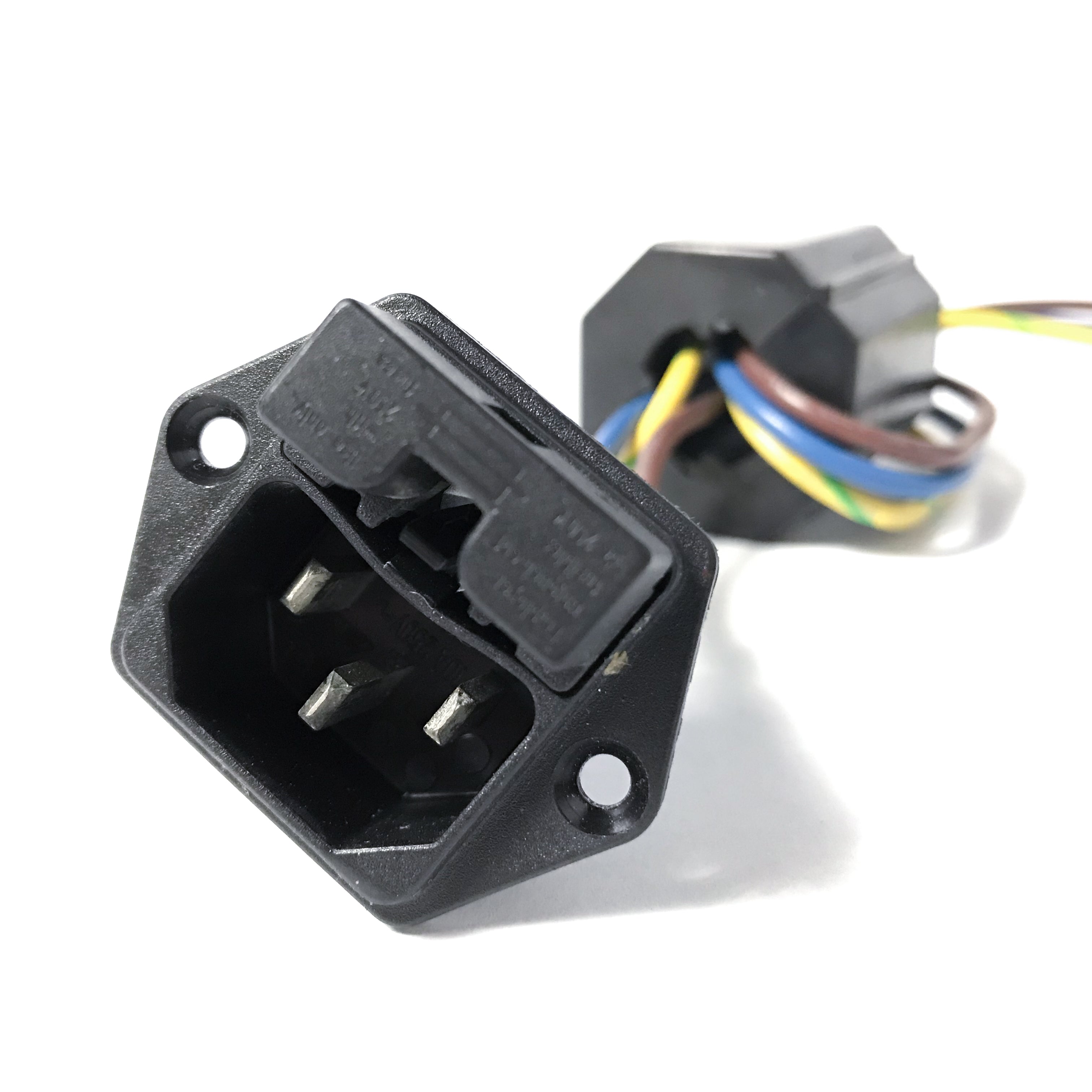 Syneron eMax AC Inlet Plug Assembly 10V 250V *PARTS AS-IS* 6220-23
