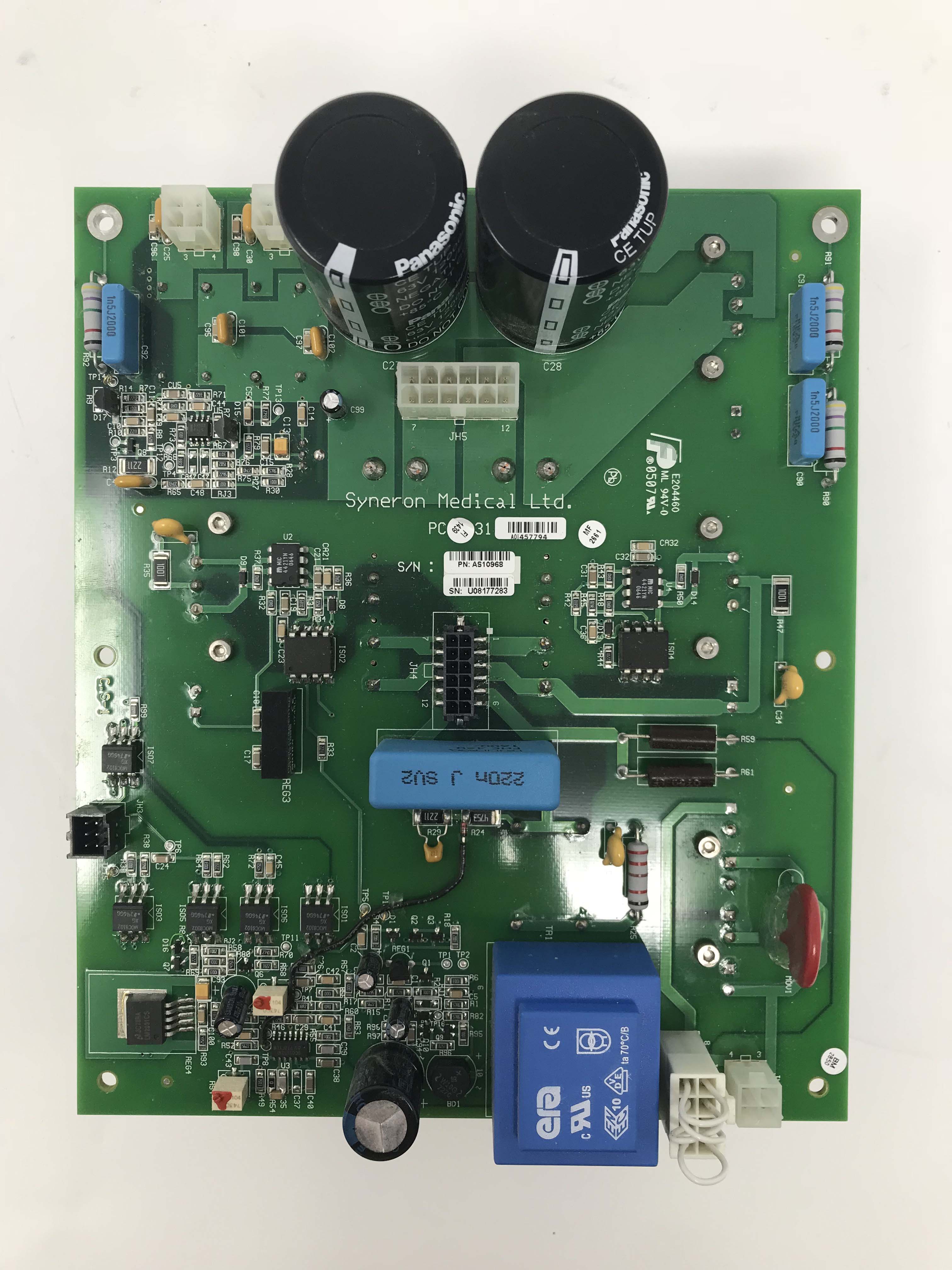 Syneron eMax Laser IPL Low Voltage Power Supply PCB Board 42V Card AS10968