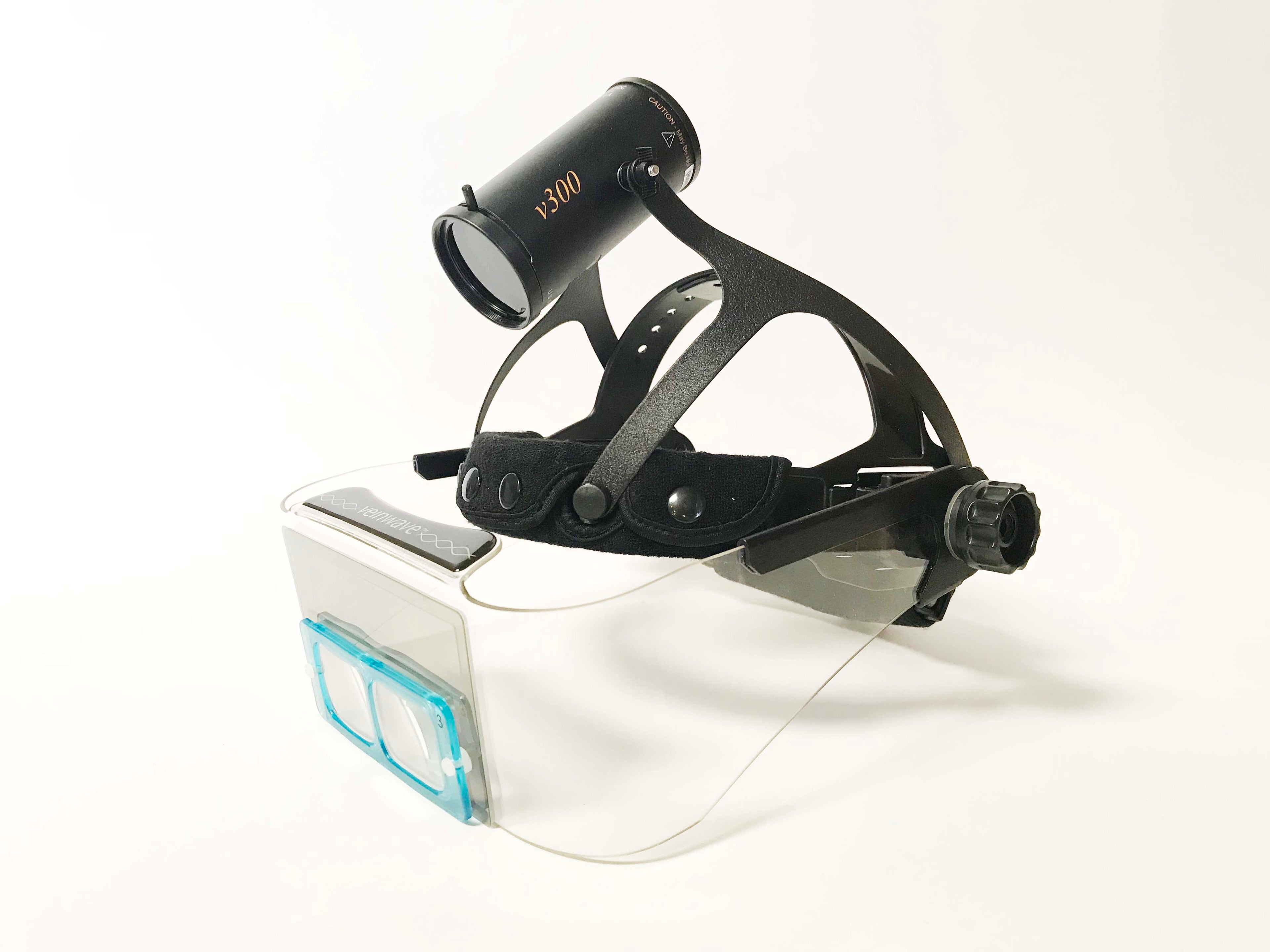 Syris v300H Cross Polarized Subsurface Magnifying Headlight Visor Sclerotherapy