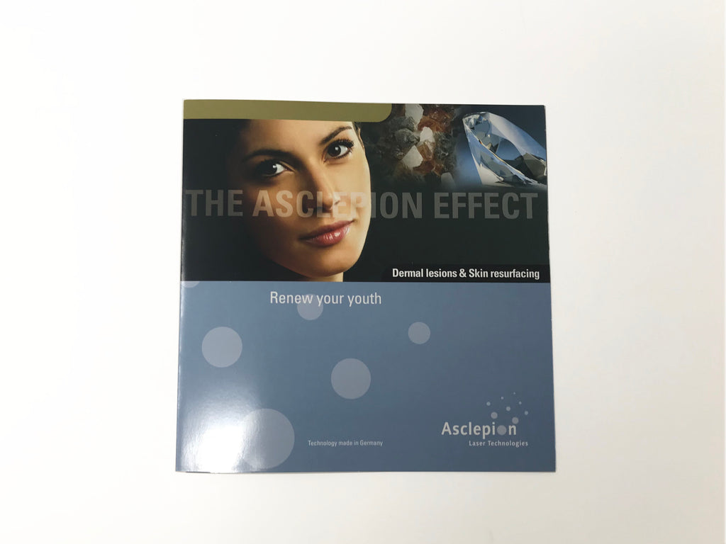 The Asclepion Effect Laser Skin Resurfacing Dermal Lesion Patient Brochures 50CT