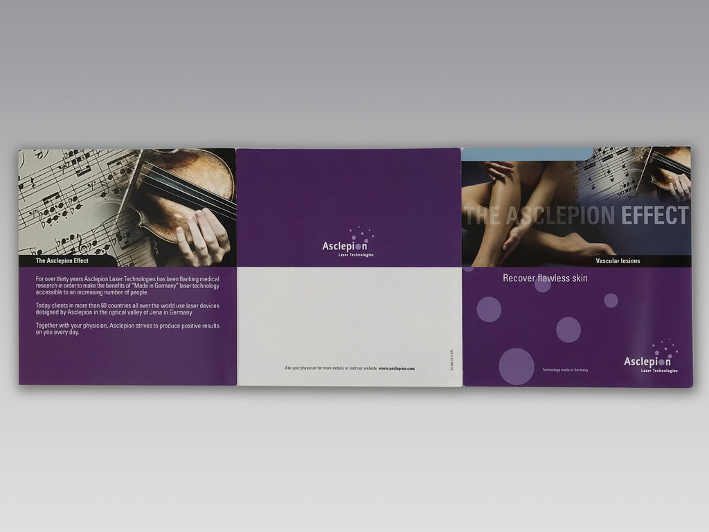 The Asclepion Effect Vascular Lesion Vein Nevus Removal Laser Patient Brochures