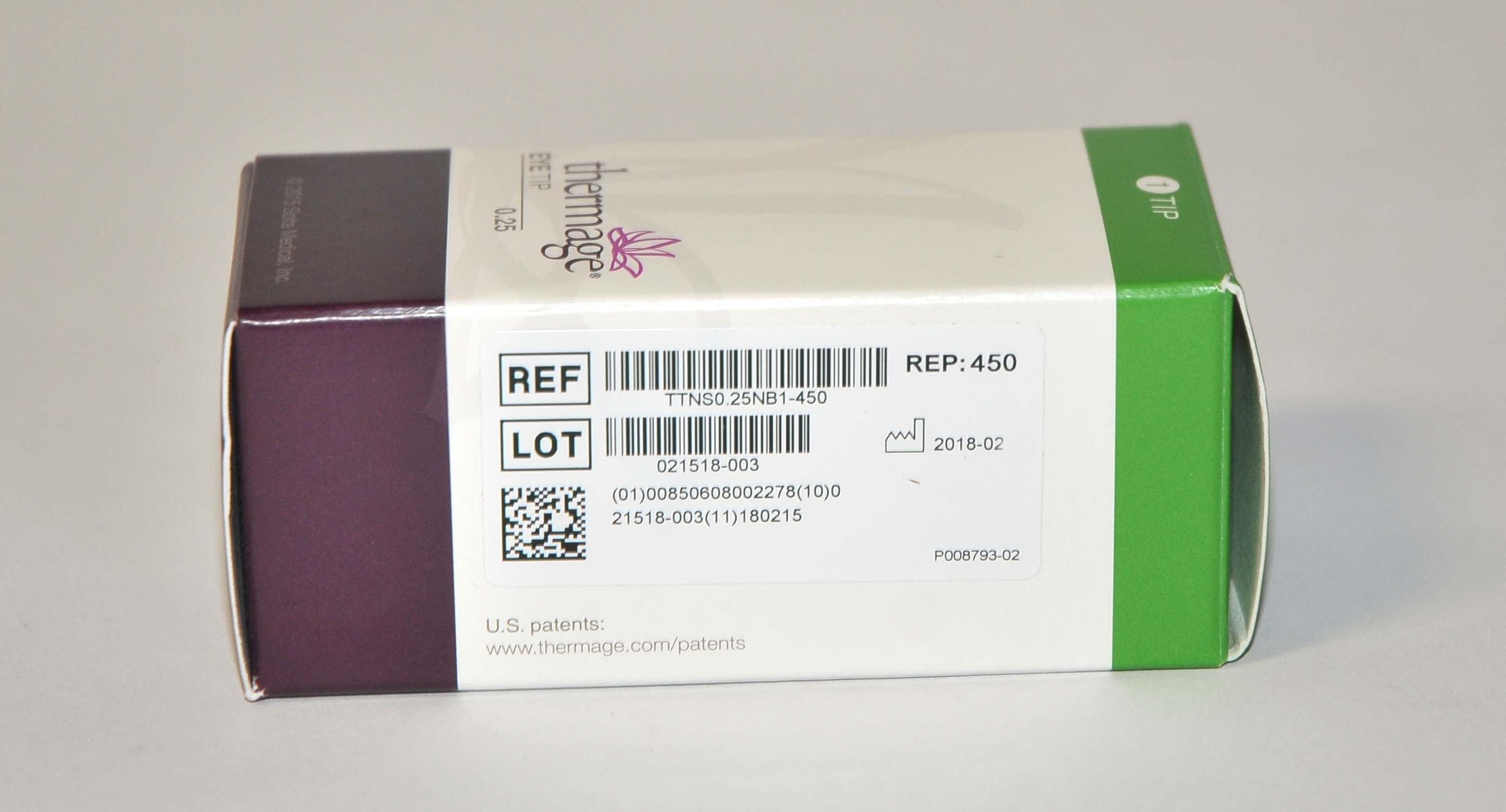 Thermage Application Tip TTNSO 25NB1-450 EYE .25 RF CPT Generator RF Laser - Exp
