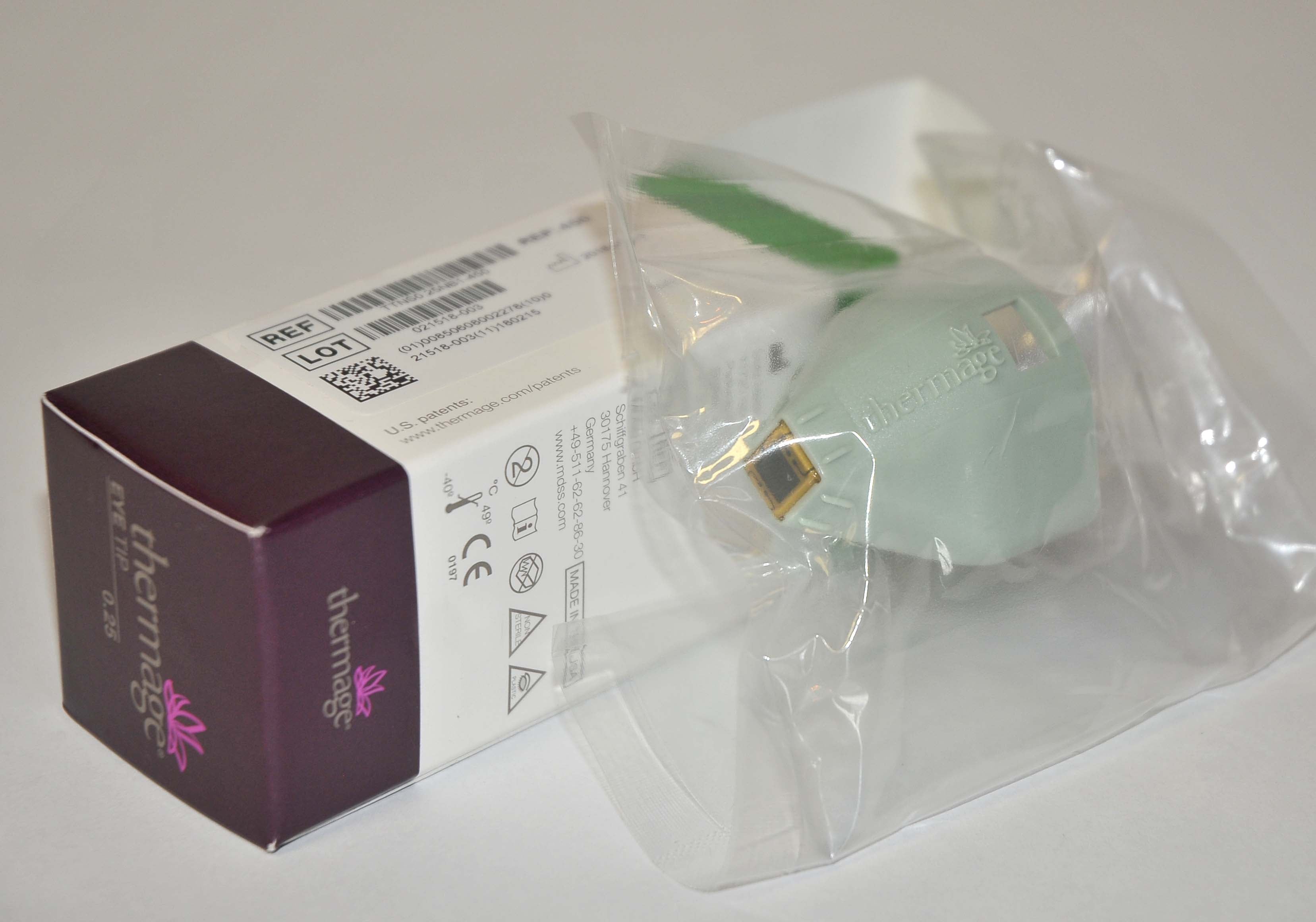 Thermage Application Tip TTNSO 25NB1-450 EYE .25 RF CPT Generator RF Laser - Exp