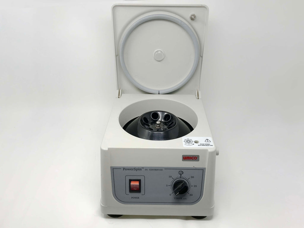 UNICO PowerSpin FX Centrifuge 3400 RPM 6x10ml Capacity Fixed Angle C806 6 Place