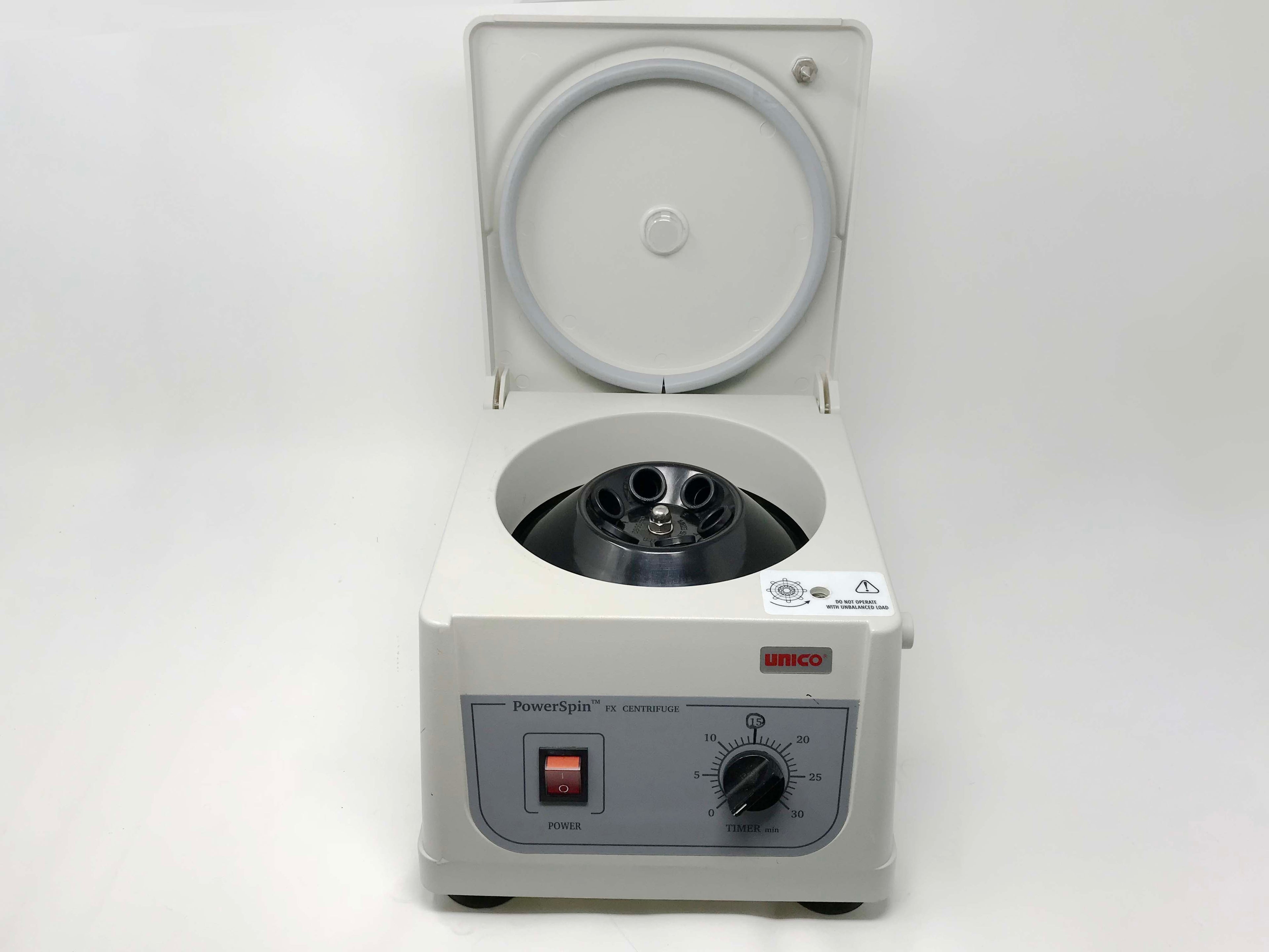 UNICO PowerSpin FX Centrifuge 3400 RPM 6x10ml Capacity Fixed Angle C806 6 Place