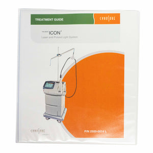 USED Cynosure Palomar ICON Laser System - TREATMENT GUIDE BOOK - PN 2500-0014 L